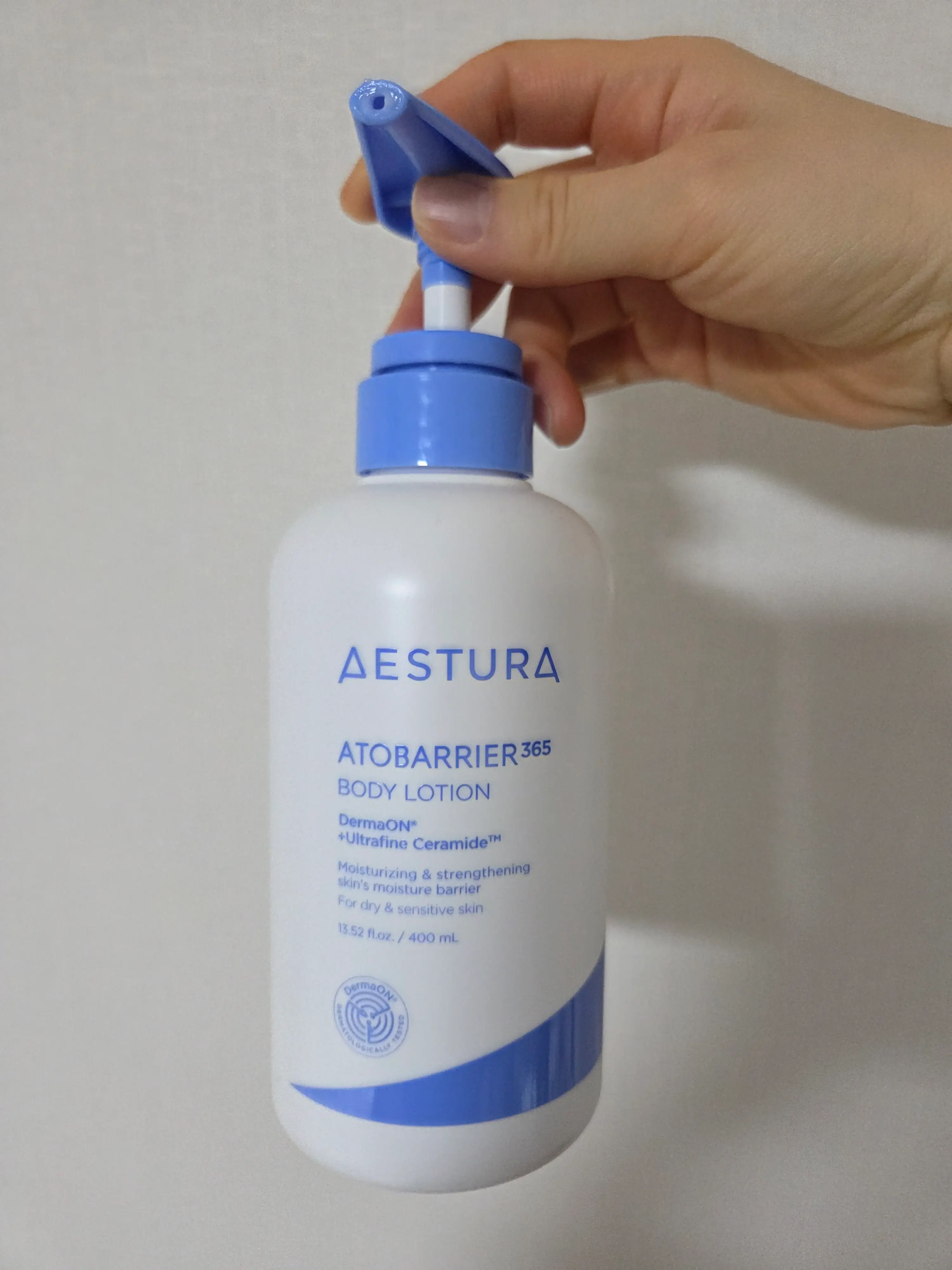 선택된 언니의파우치 리뷰 이미지 - [아토베리어365 바디로션]