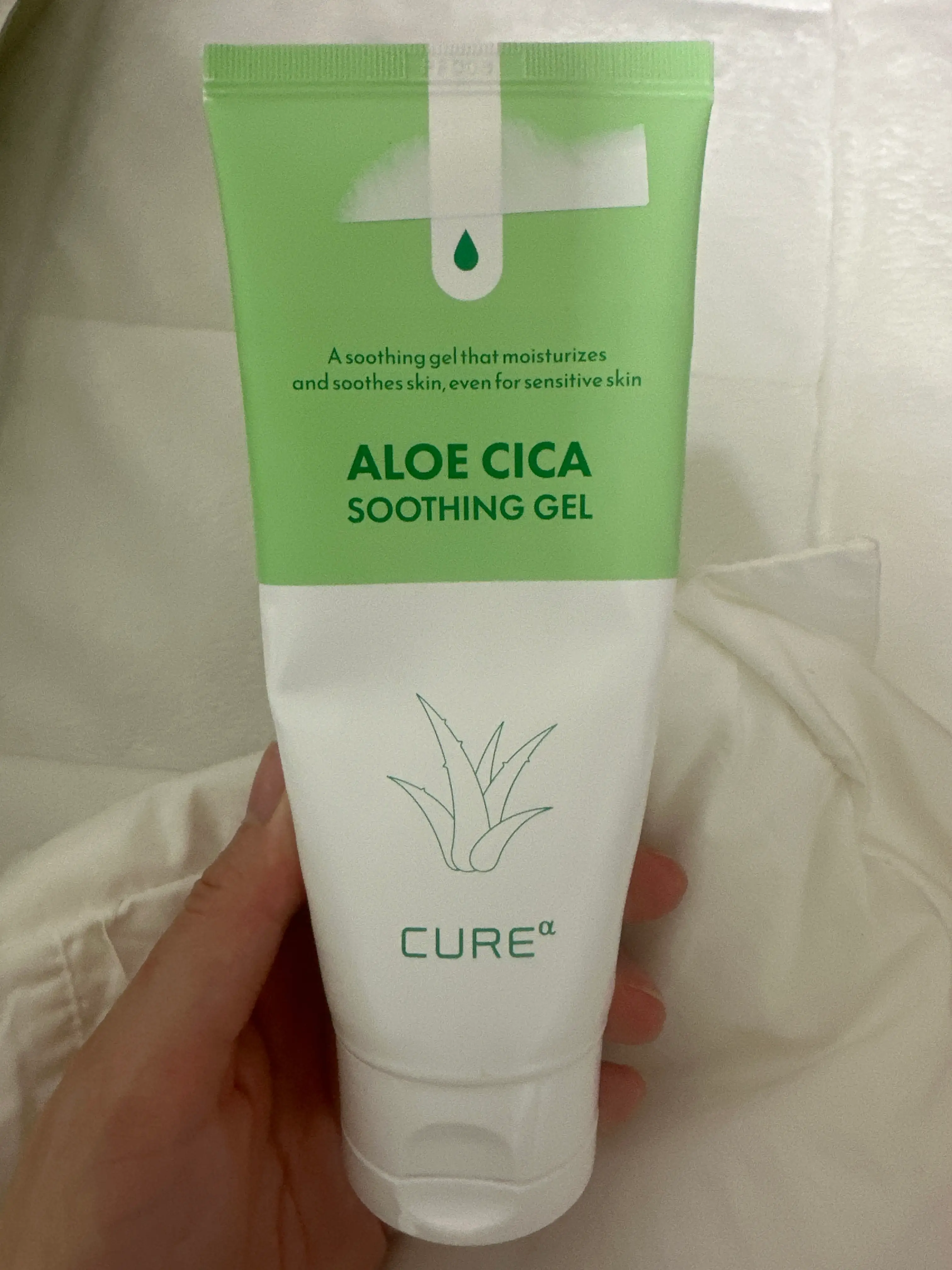 선택된 언니의파우치 리뷰 이미지 - [큐어 알파 알로에 시카 수딩젤]