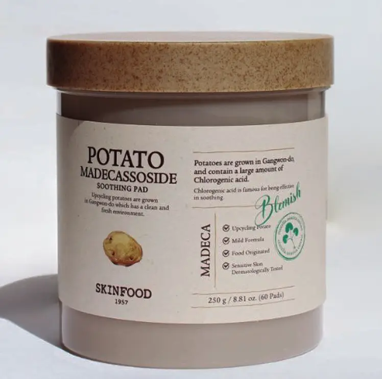 선택된 언니의파우치 리뷰 이미지 - [포테이토 마데카소사이드 수딩 패드]