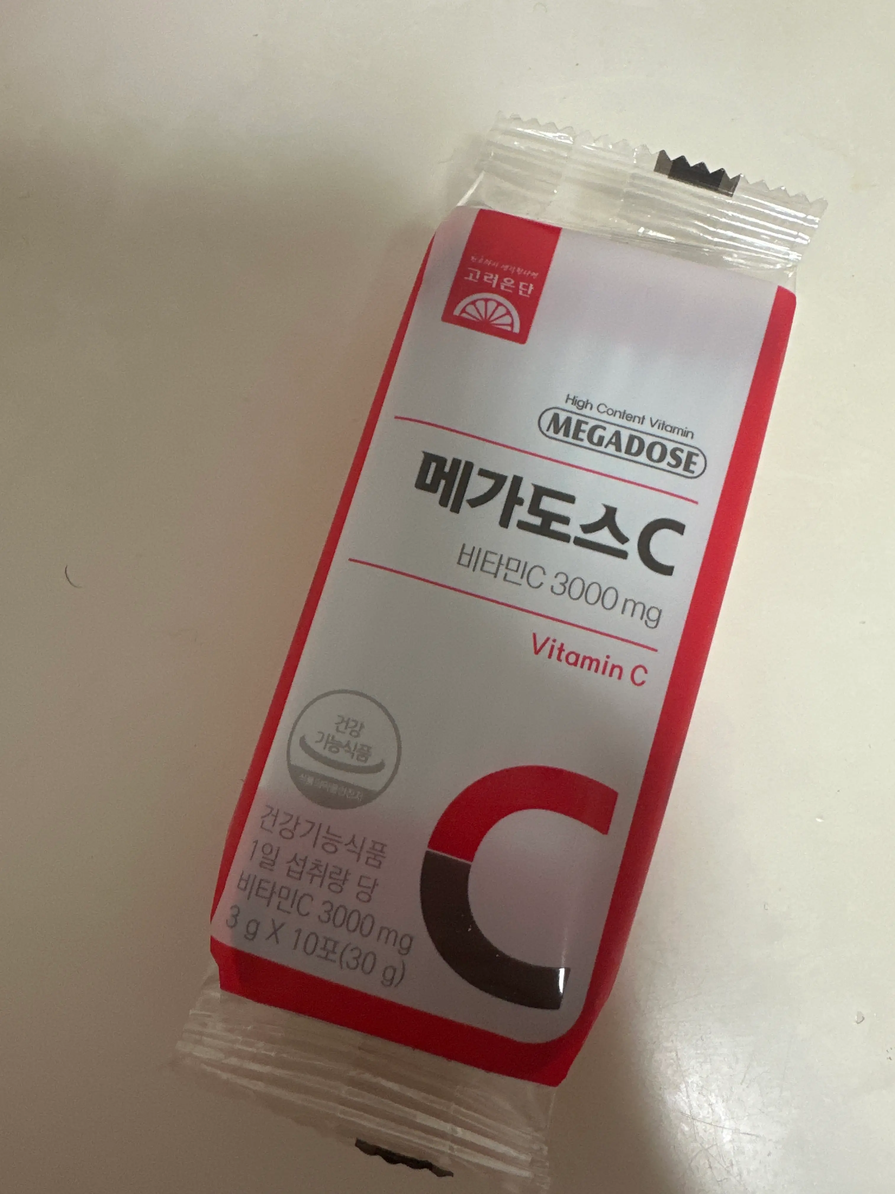 선택된 언니의파우치 리뷰 이미지 - [메가도스C 비타민C]