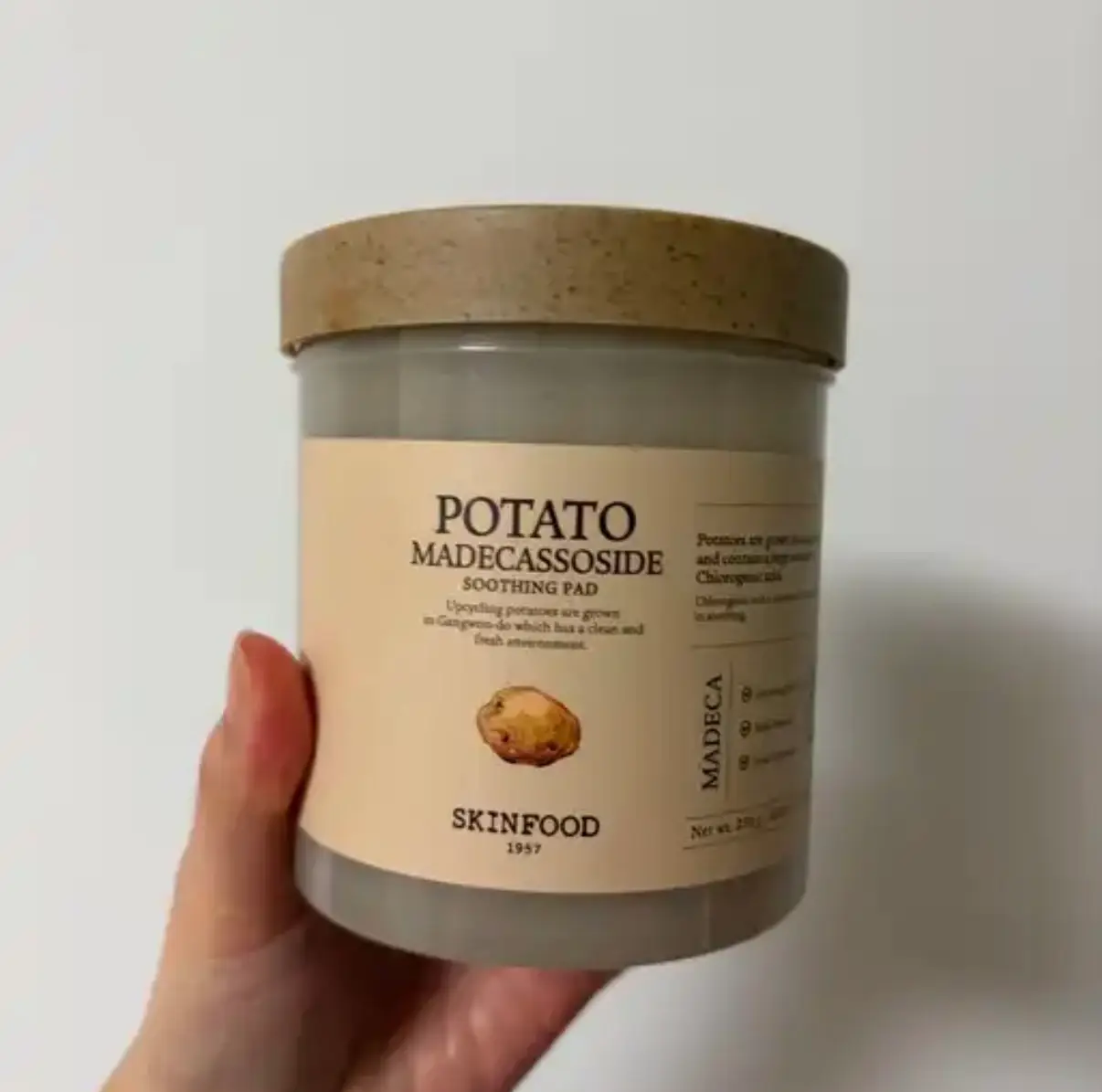 선택된 언니의파우치 리뷰 이미지 - [포테이토 마데카소사이드 수딩 패드]