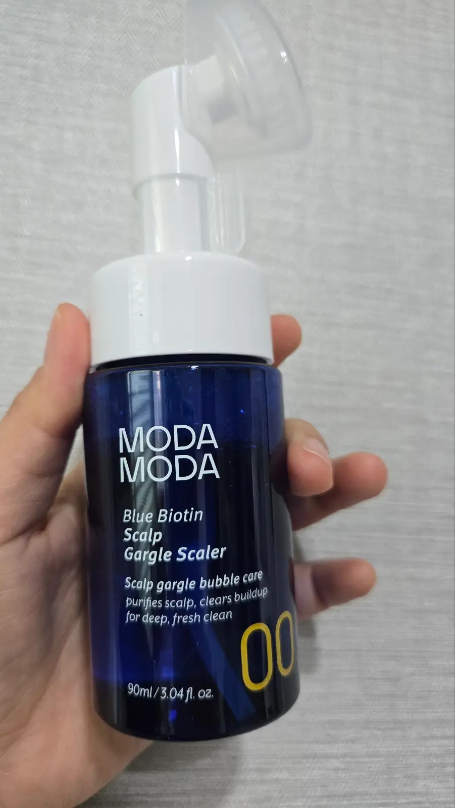 선택된 언니의파우치 리뷰 이미지 - [블루비오틴 스칼프 두피 가글 스케일러]