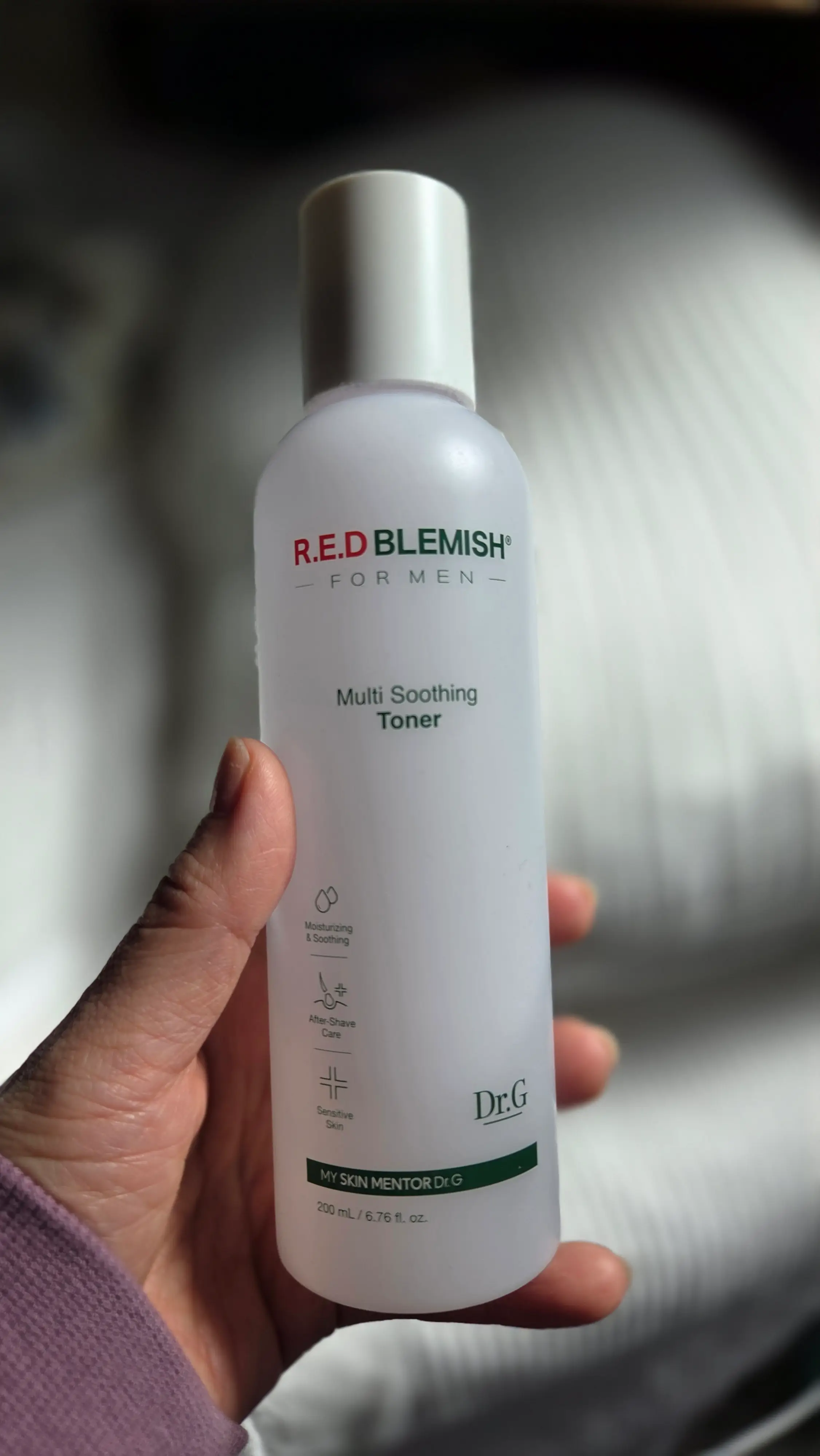 선택된 언니의파우치 리뷰 이미지 - [레드 블레미쉬 포 맨 멀티 수딩 토너]