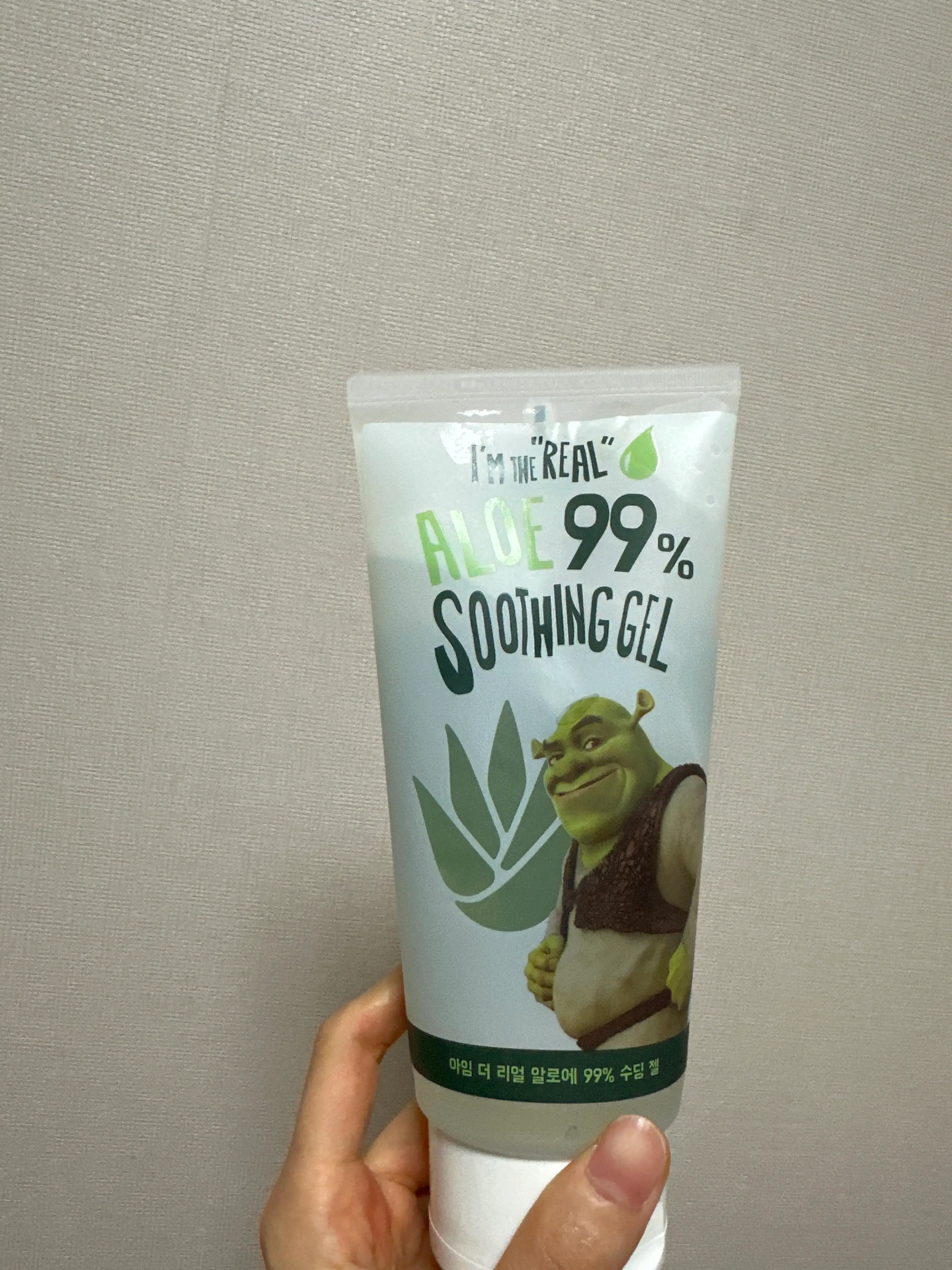 선택된 언니의파우치 리뷰 이미지 - [슈렉 아임 더 리얼 알로에 99프로 수딩젤]