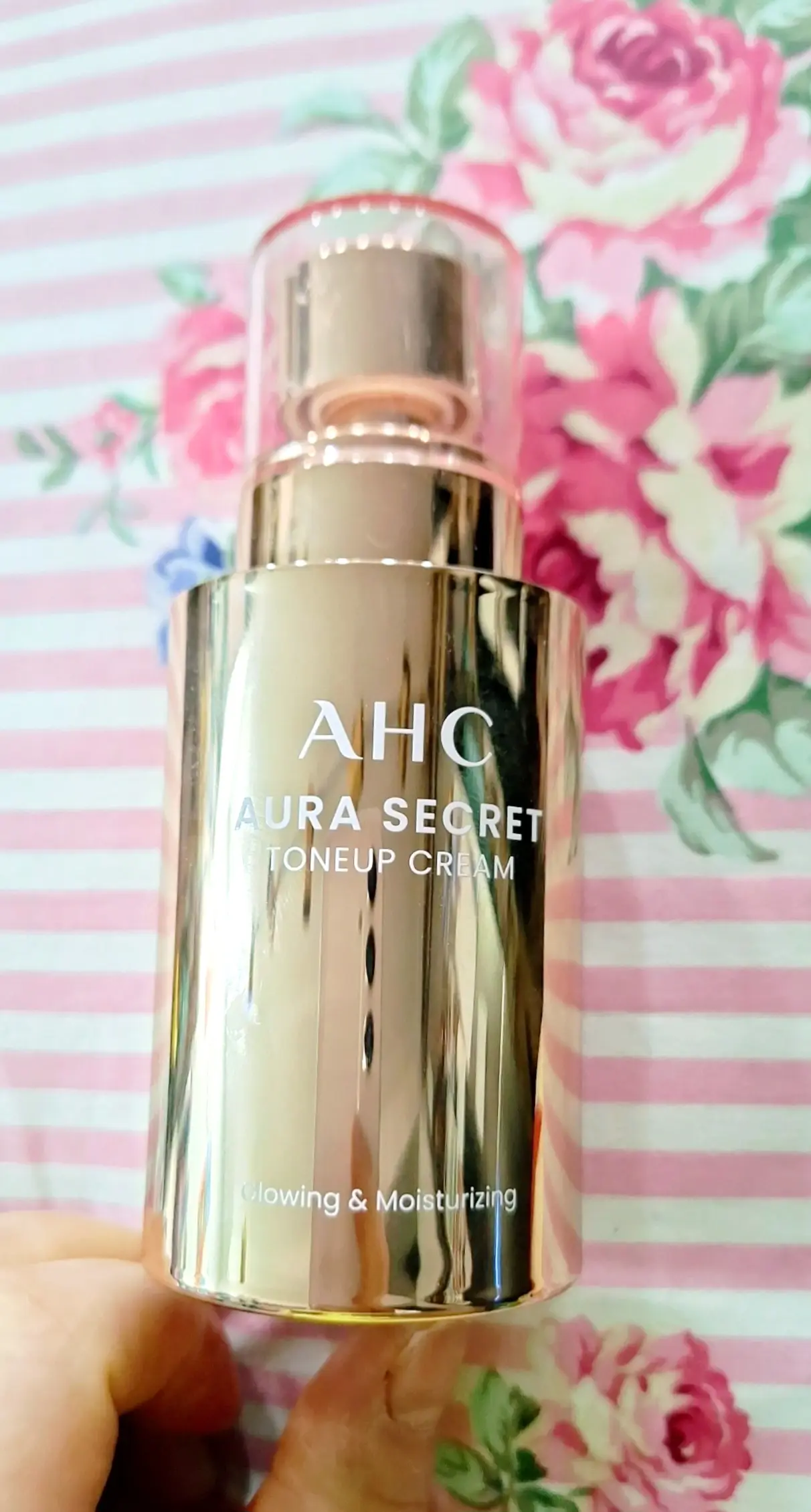 선택된 언니의파우치 리뷰 이미지 - [아우라 시크릿 톤업 크림]