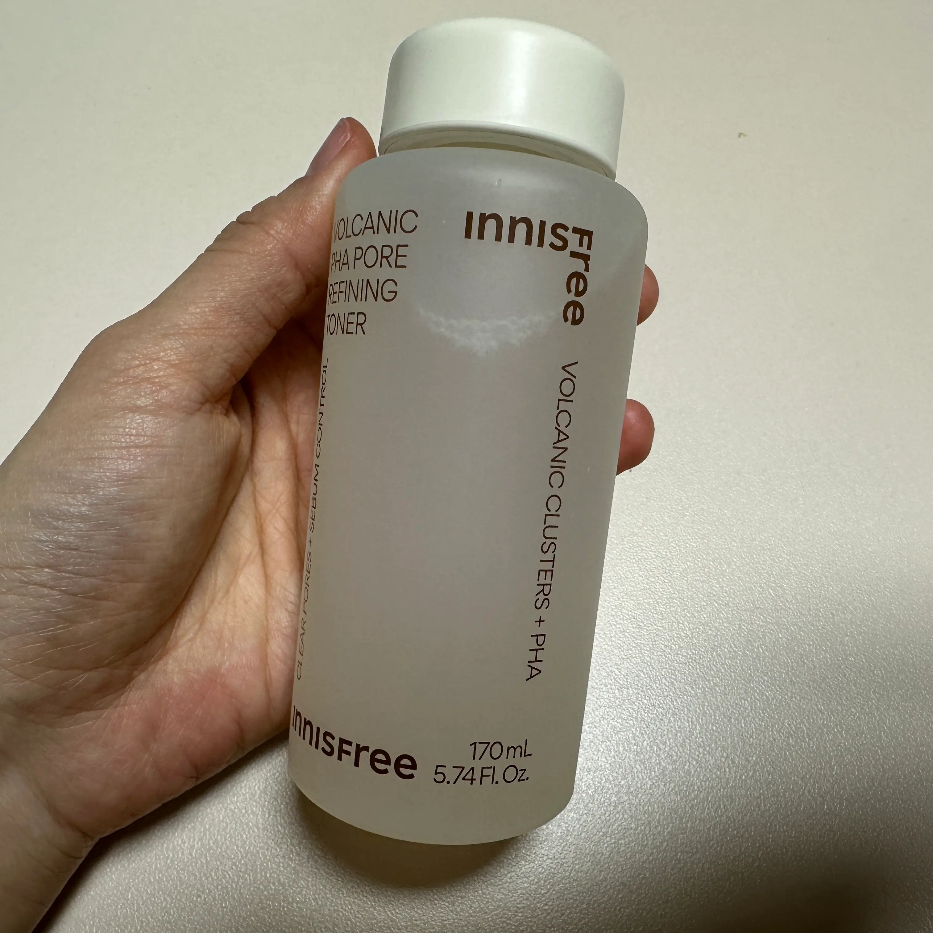 선택된 언니의파우치 리뷰 이미지 - [화산송이 파하 모공 매끈결 토너]