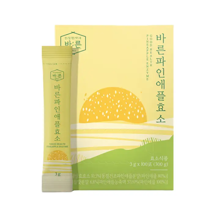 파인애플 효소 곡물 발효