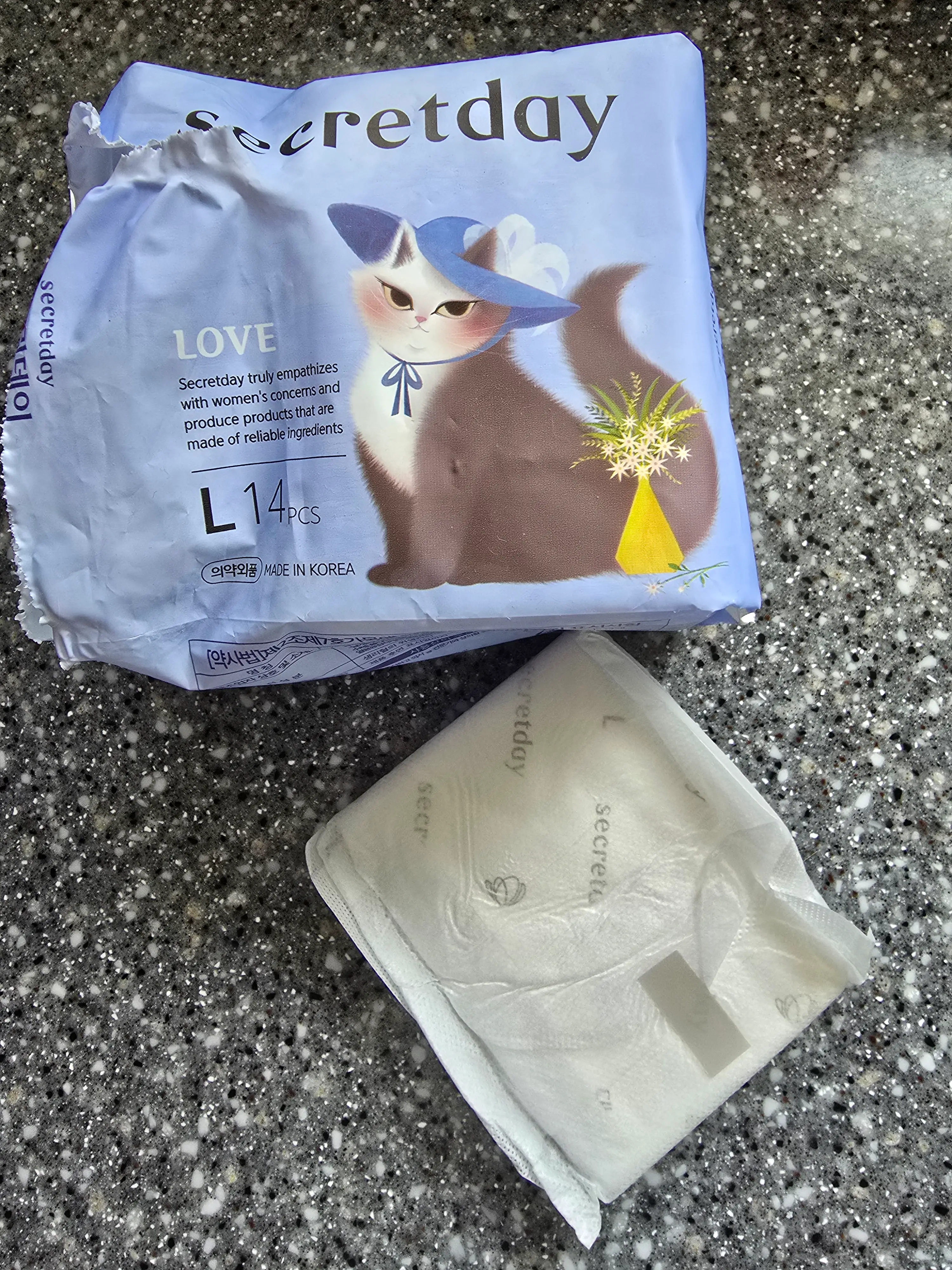 선택된 언니의파우치 리뷰 이미지 - [러브 대형]