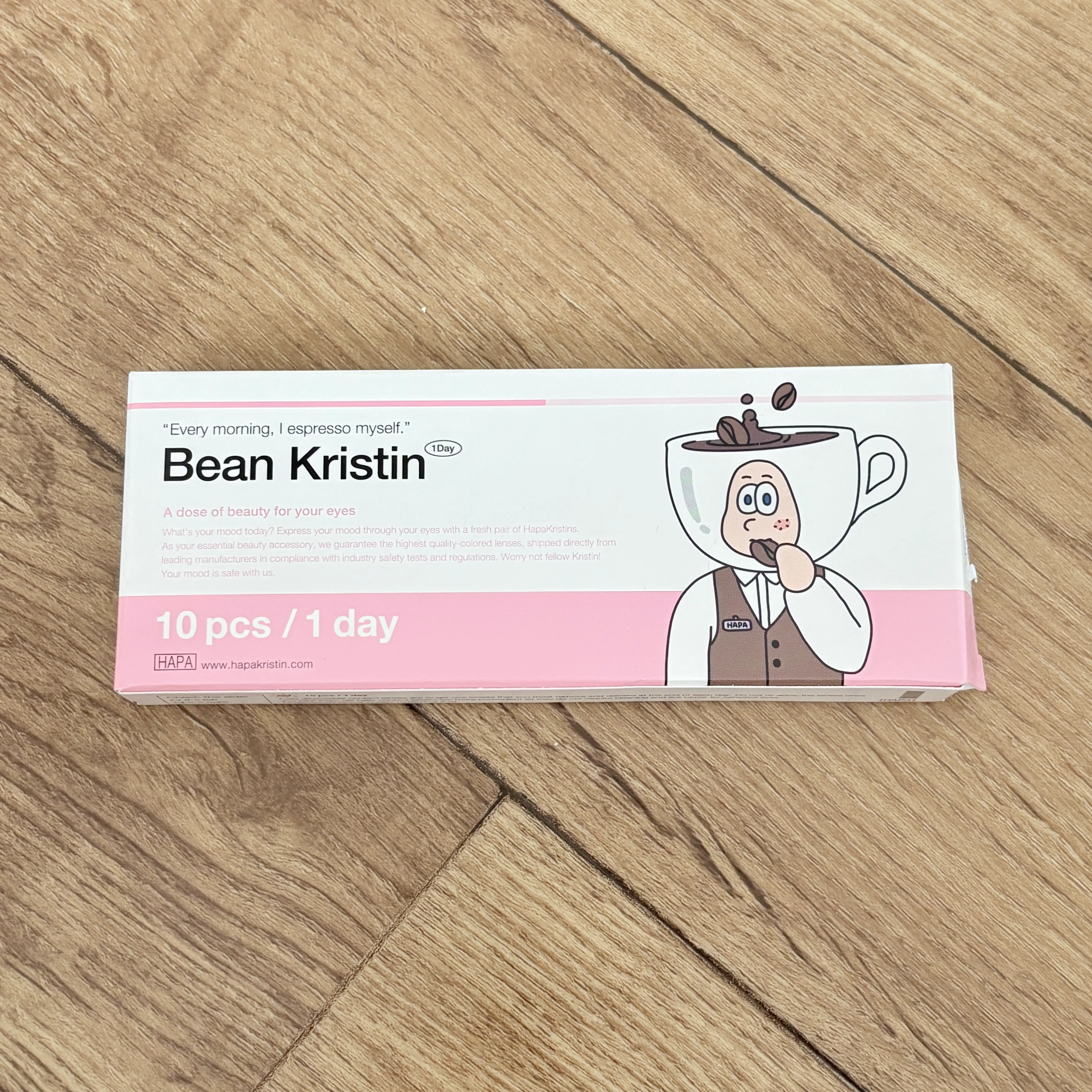 선택된 언니의파우치 리뷰 이미지 - [빈 크리스틴 원데이 컬러 렌즈]