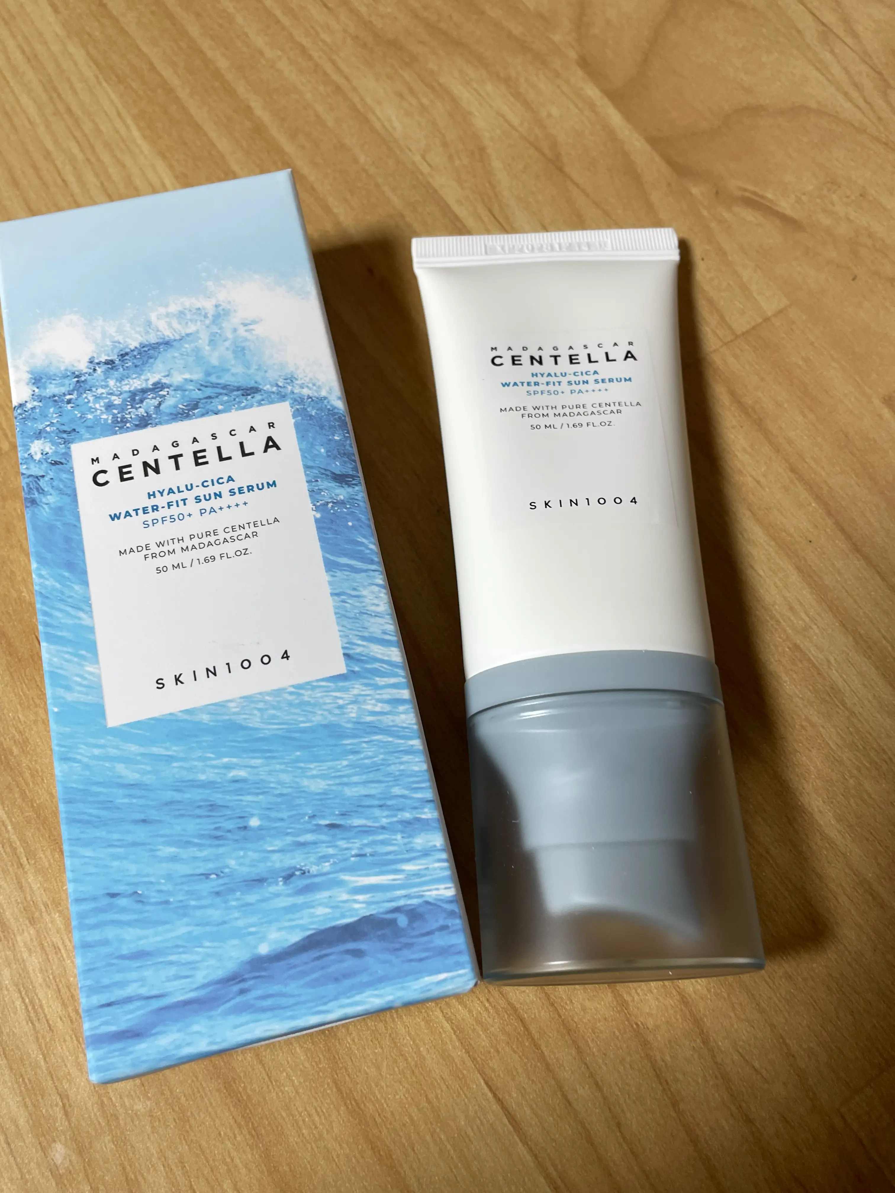 선택된 언니의파우치 리뷰 이미지 - [마다가스카르 센텔라 히알루 시카 워터핏 선 세럼]