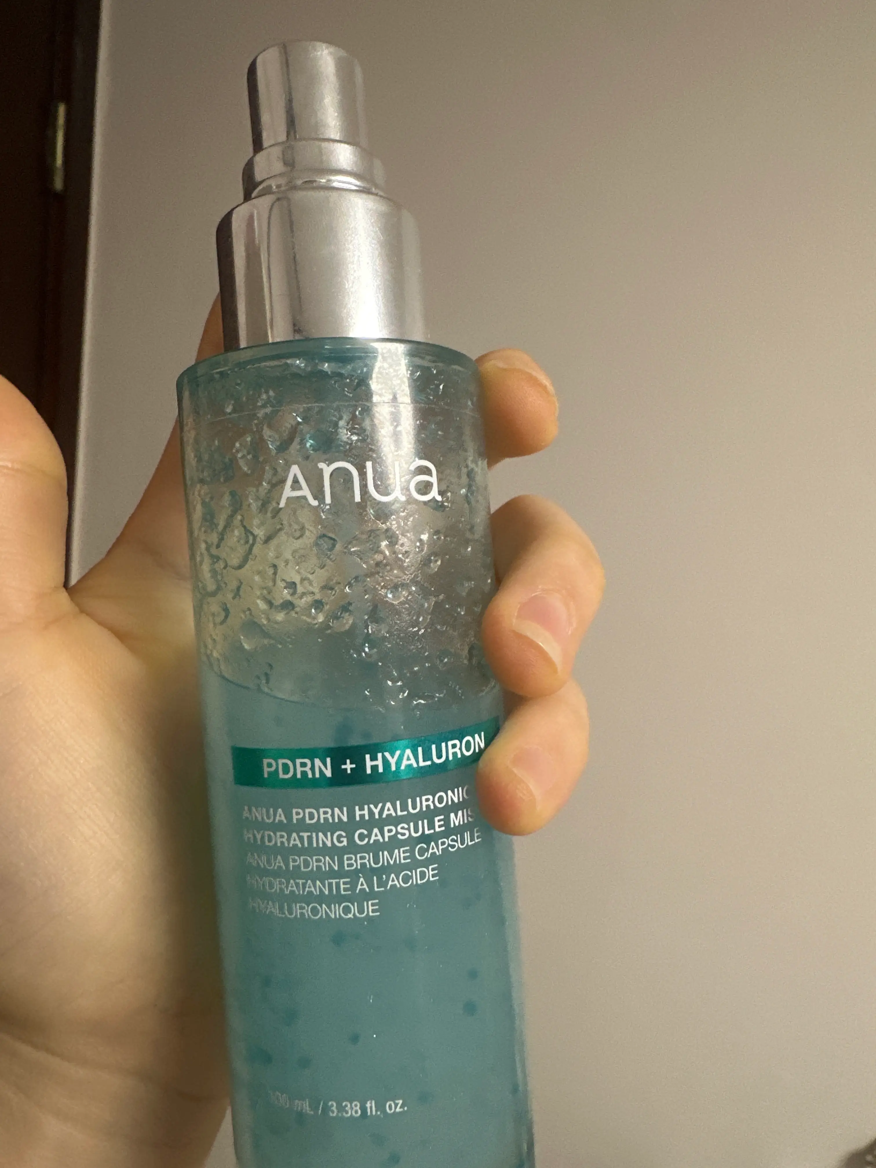 선택된 언니의파우치 리뷰 이미지 - [피디알엔 히알루론산 수분 캡슐 미스트]