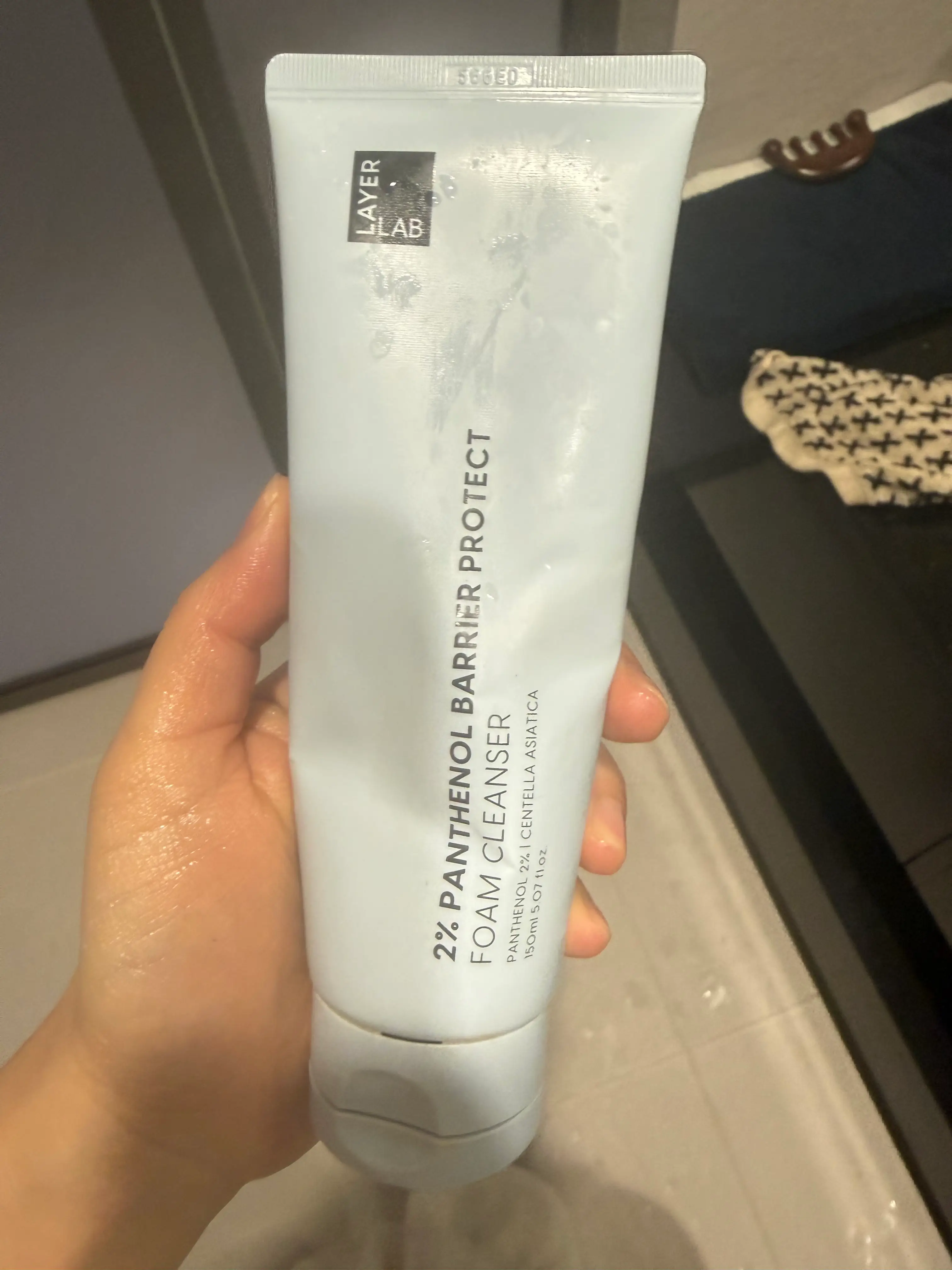 선택된 언니의파우치 리뷰 이미지 - [판테놀 약알칼리성 폼클렌저]