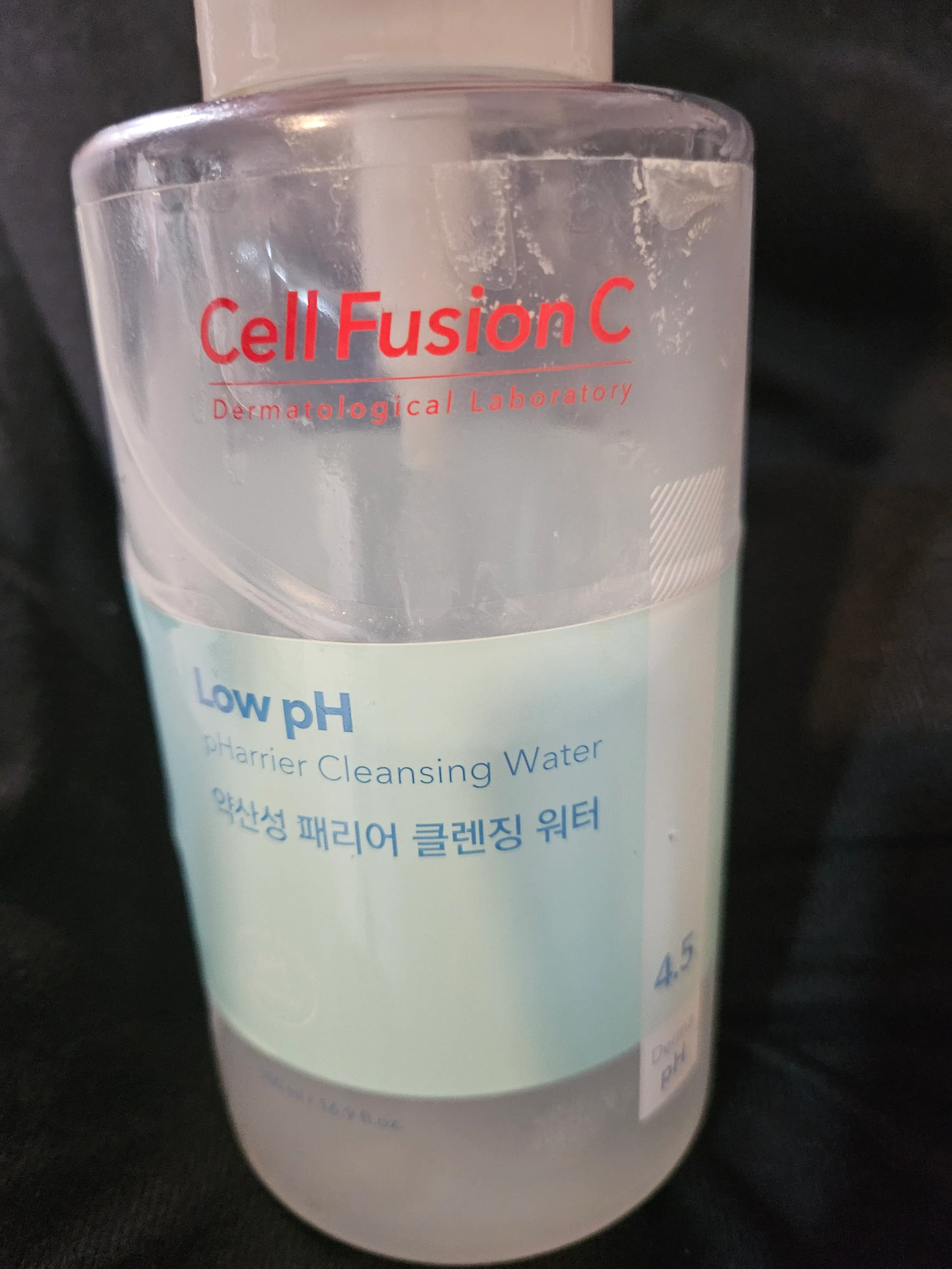 선택된 언니의파우치 리뷰 이미지 - [약산성 패리어 클렌징 워터]