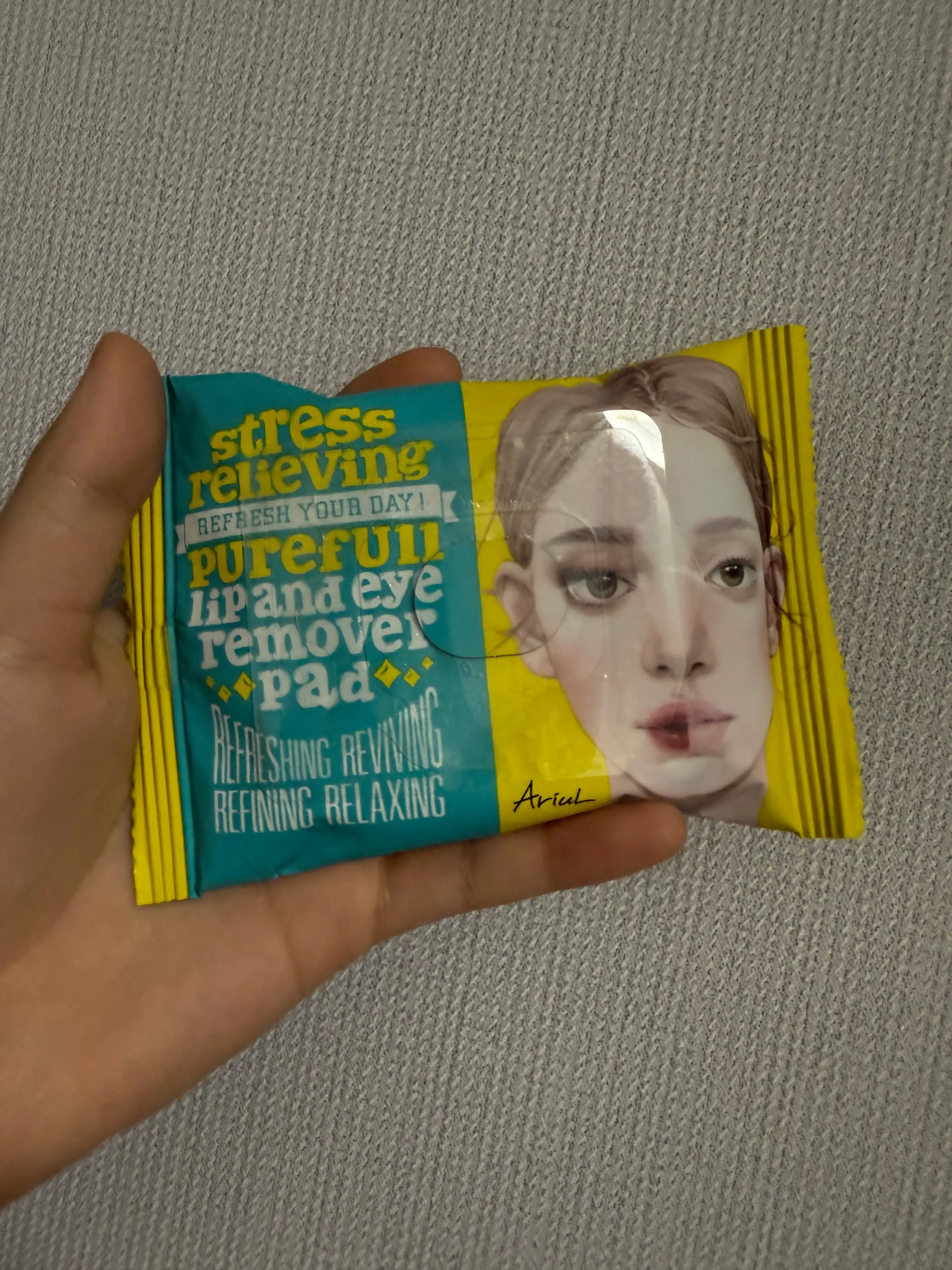 선택된 언니의파우치 리뷰 이미지 - [스트레스 릴리빙 퓨어풀 립앤아이 리무버 패드]