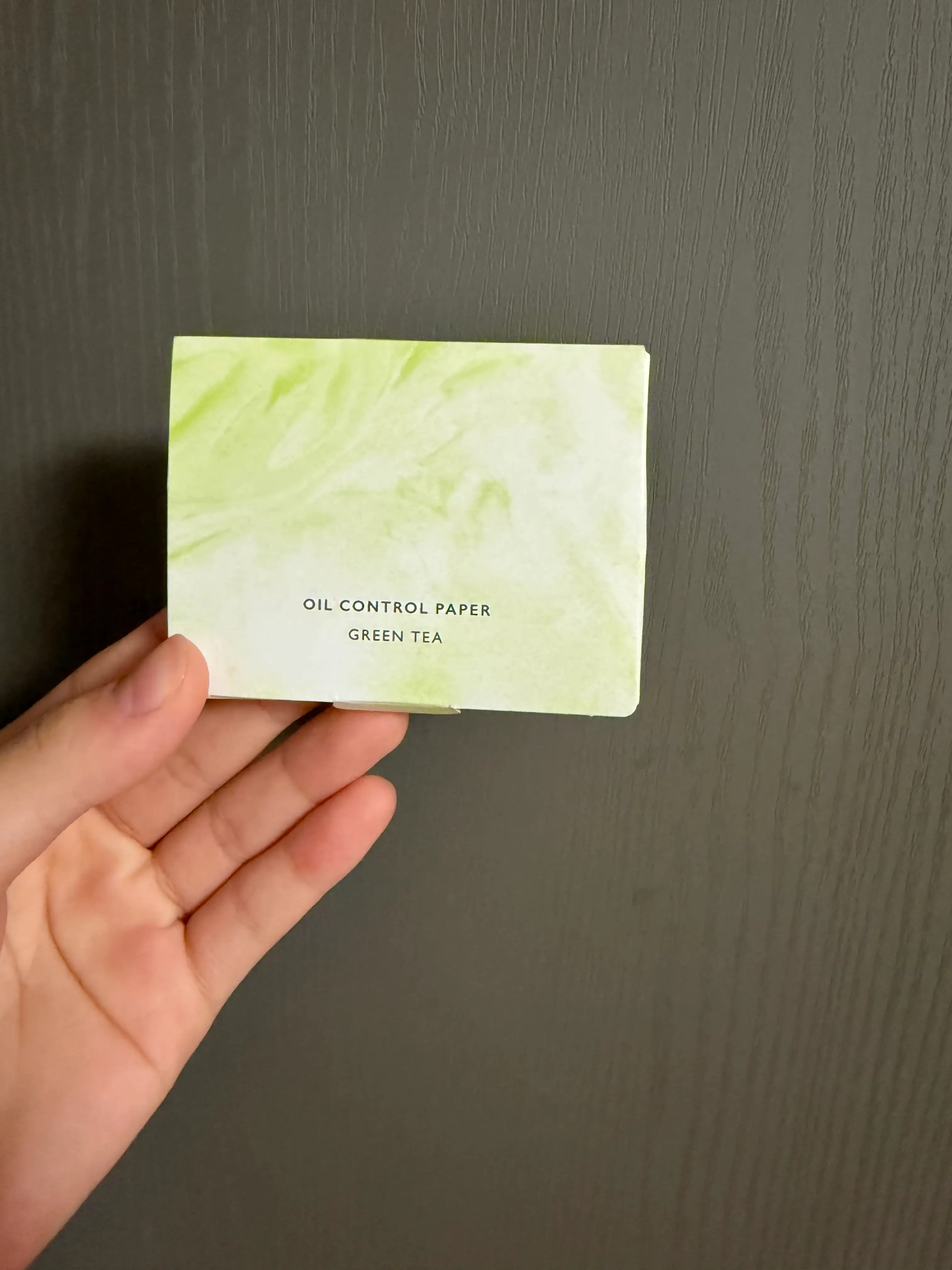 선택된 언니의파우치 리뷰 이미지 - [녹차 기름종이]