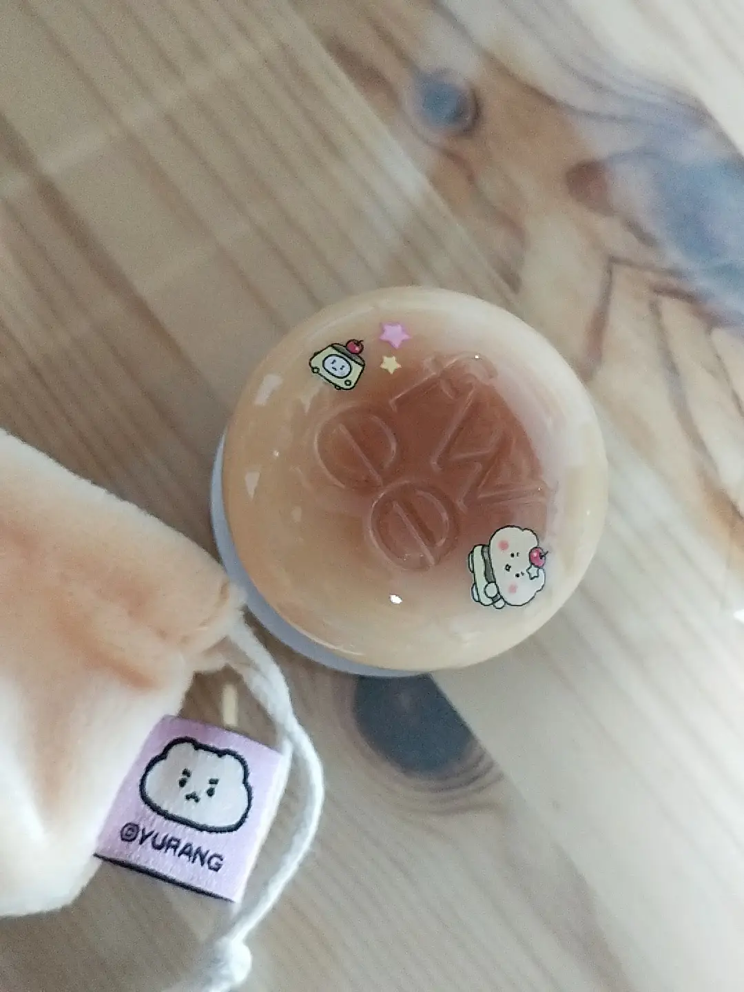 선택된 언니의파우치 리뷰 이미지 - [(망그러진 곰 콜라보) 립앤치크 블러리 푸딩팟]