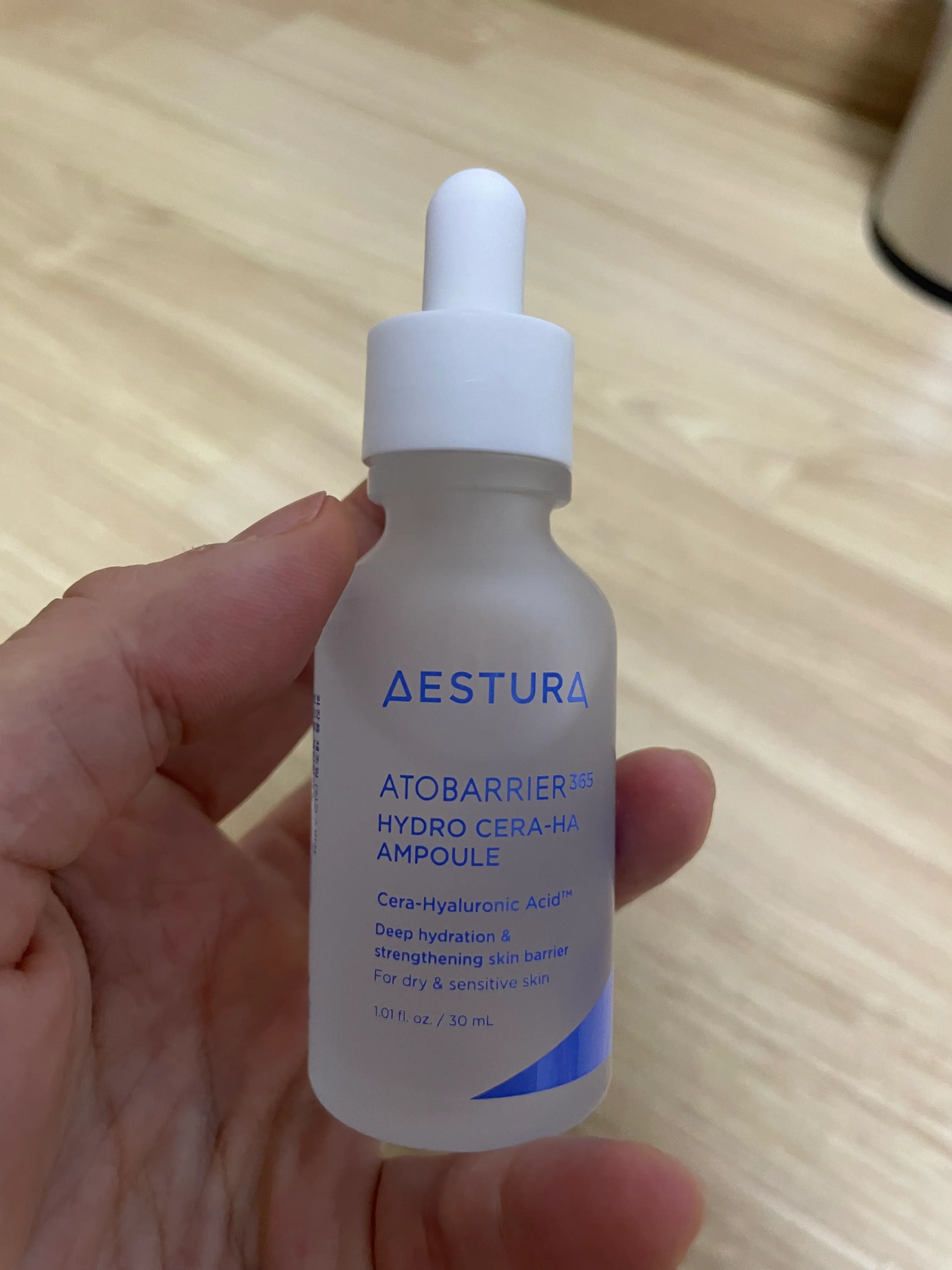 선택된 언니의파우치 리뷰 이미지 - [아토베리어365 세라 히알 속수분 앰플]