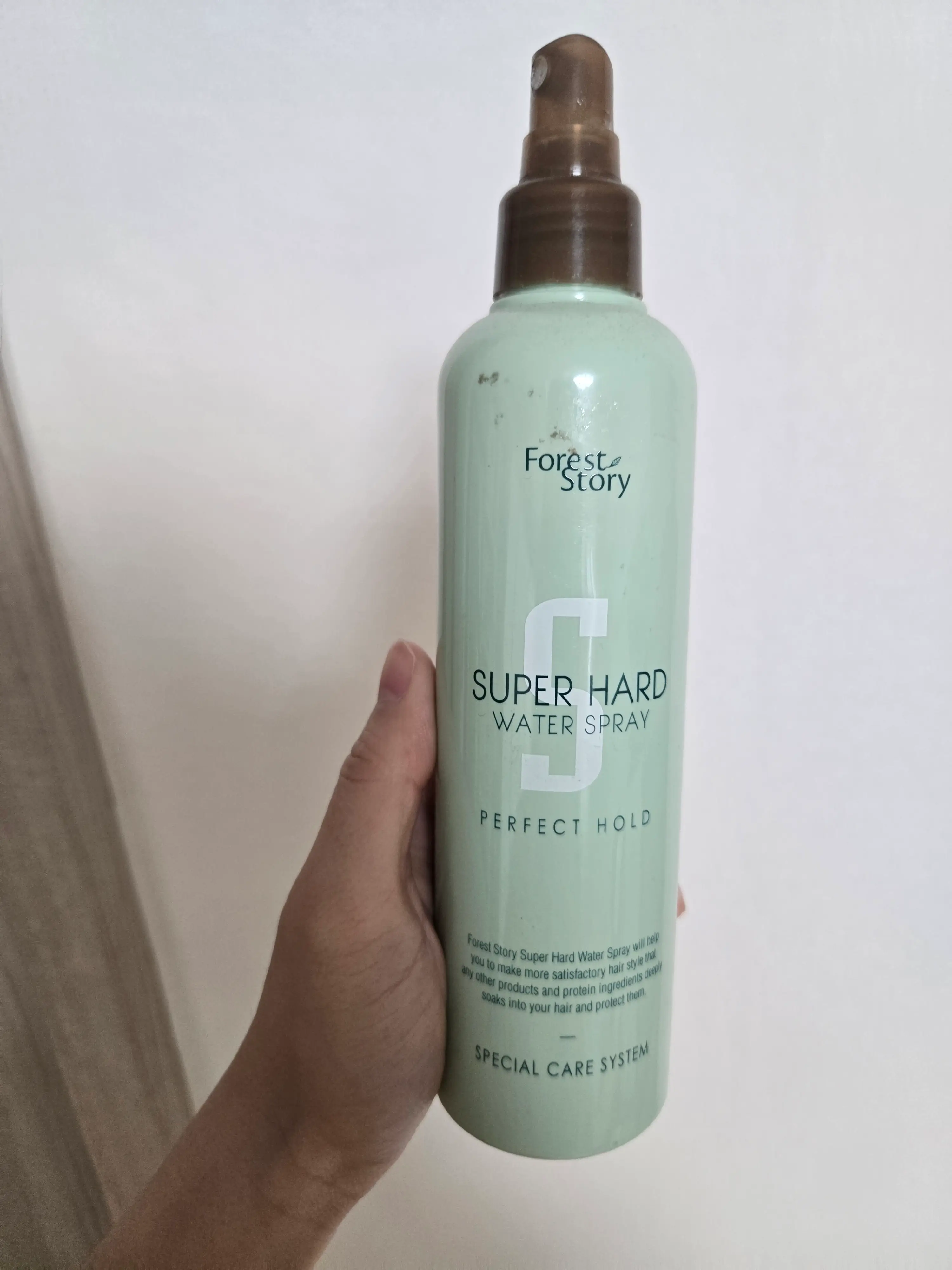 선택된 언니의파우치 리뷰 이미지 - [슈퍼하드 워터스프레이]