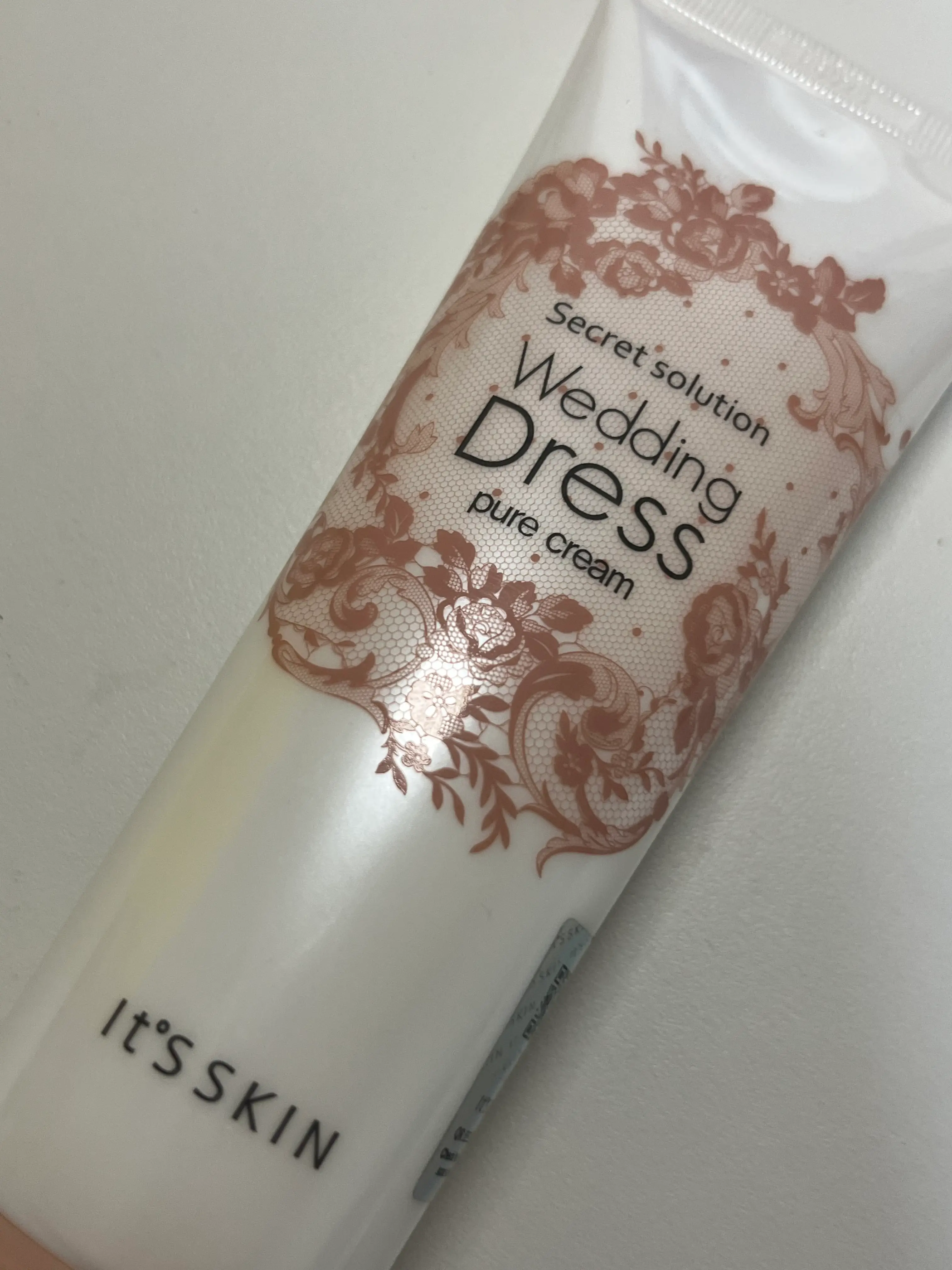 선택된 언니의파우치 리뷰 이미지 - [시크릿 솔루션 웨딩 드레스 퓨어 크림]