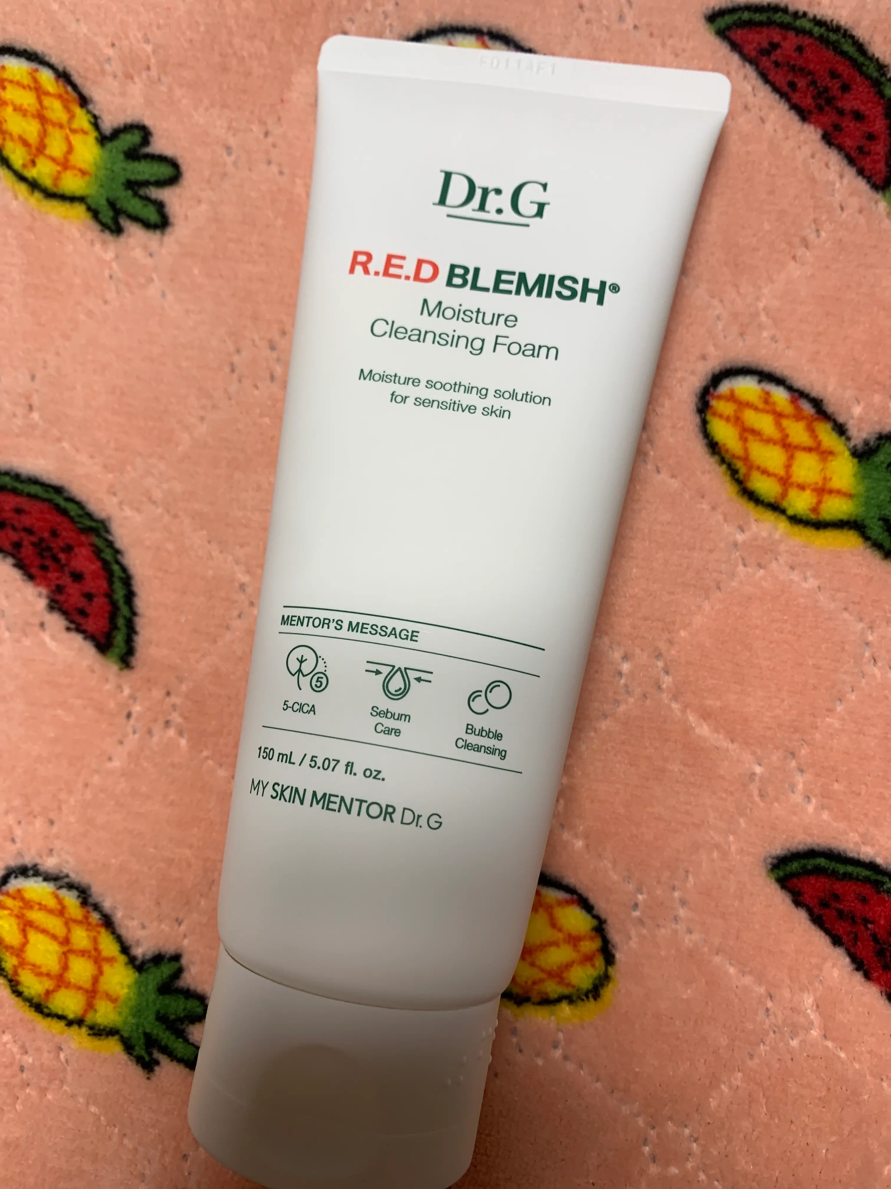 선택된 언니의파우치 리뷰 이미지 - [레드 블레미쉬 모이스처 클렌징 폼]