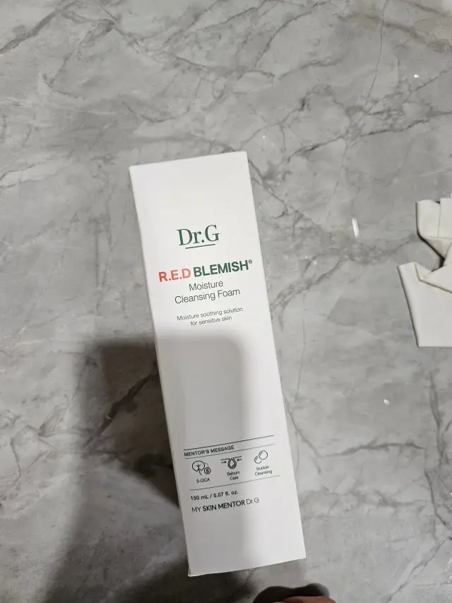 선택된 언니의파우치 리뷰 이미지 - [레드 블레미쉬 모이스처 클렌징 폼]