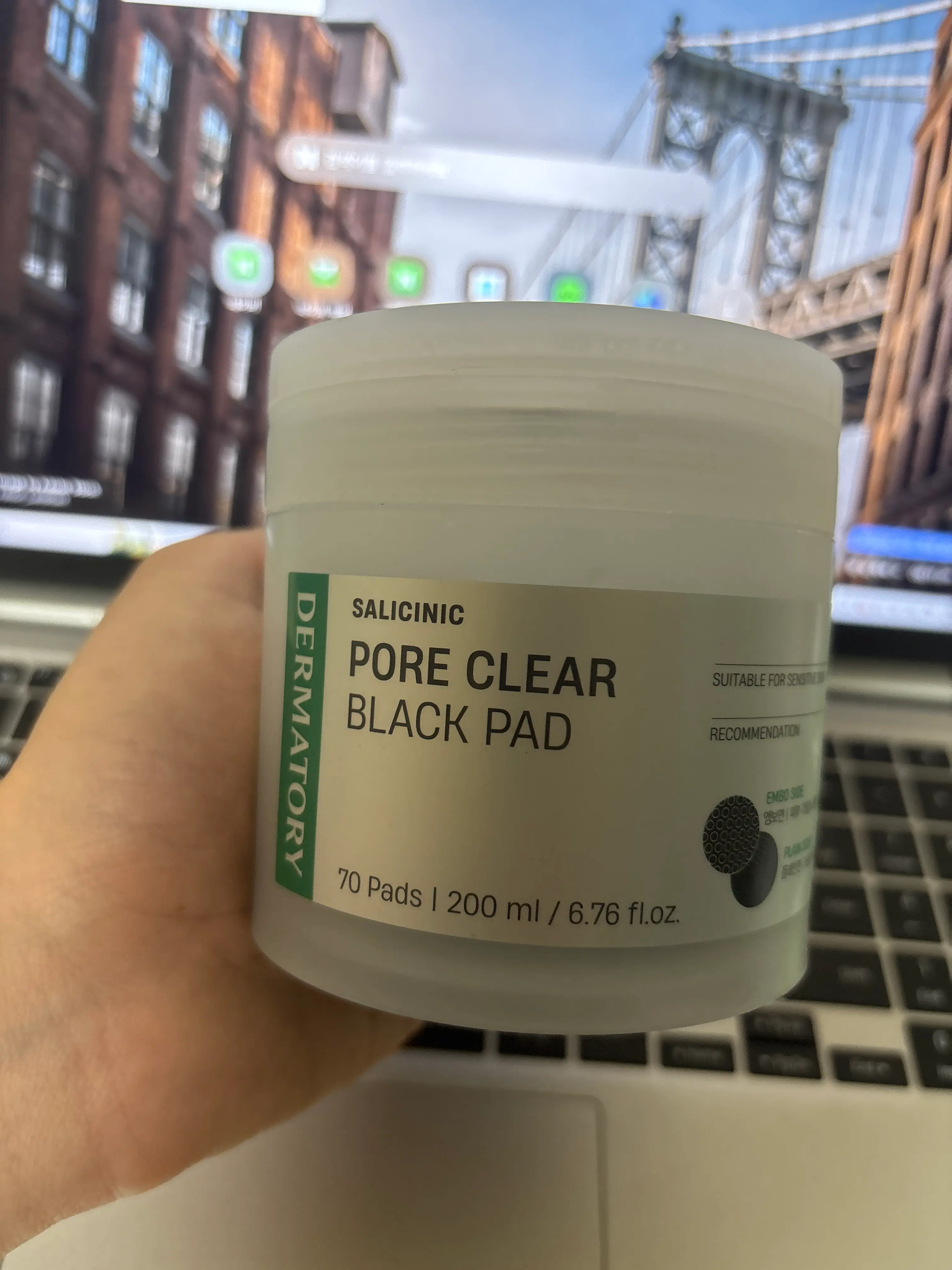 선택된 언니의파우치 리뷰 이미지 - [살리시닉 포어 클리어 블랙 패드]