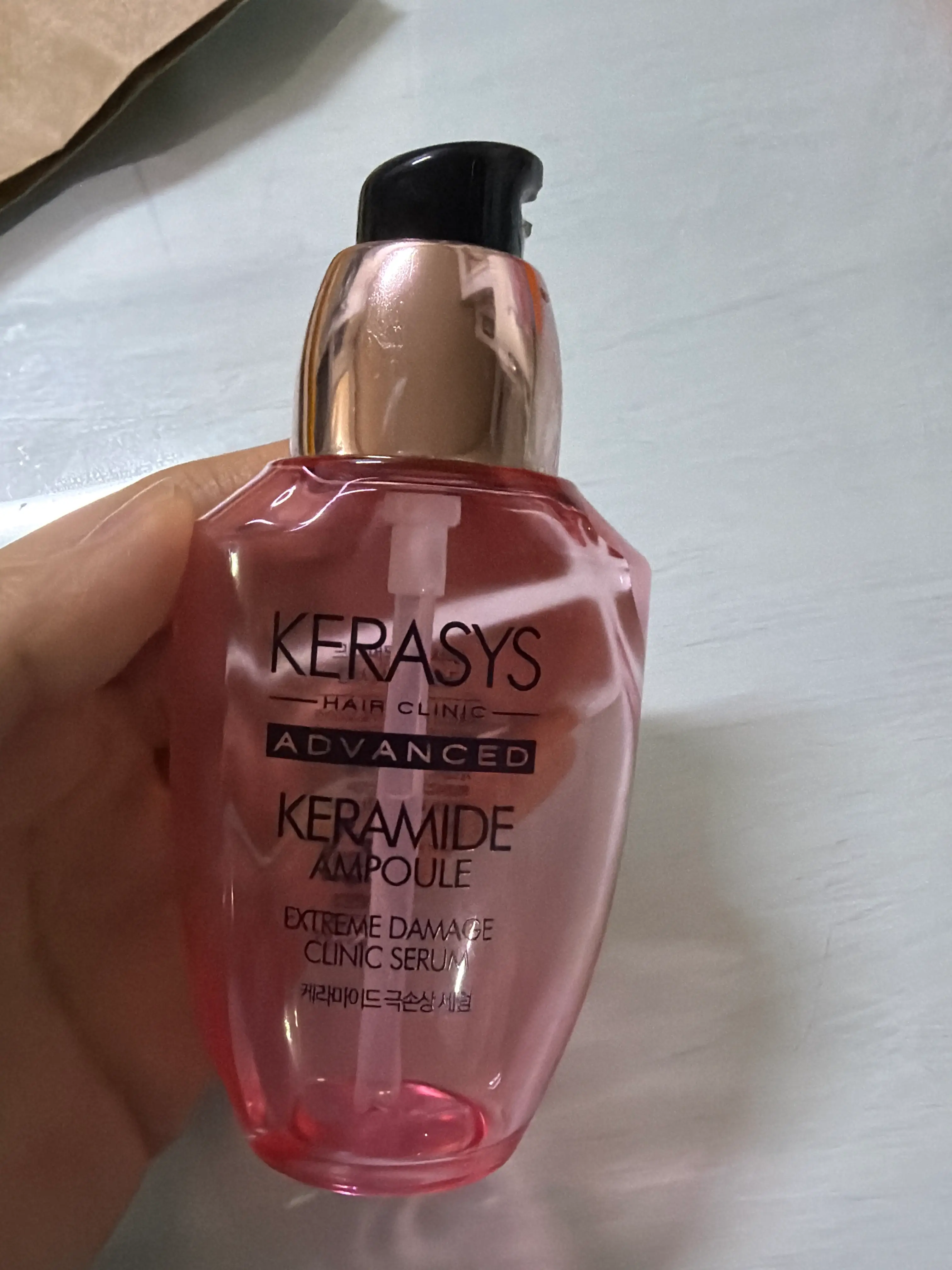 선택된 언니의파우치 리뷰 이미지 - [케라마이드 극손상 클리닉 세럼]