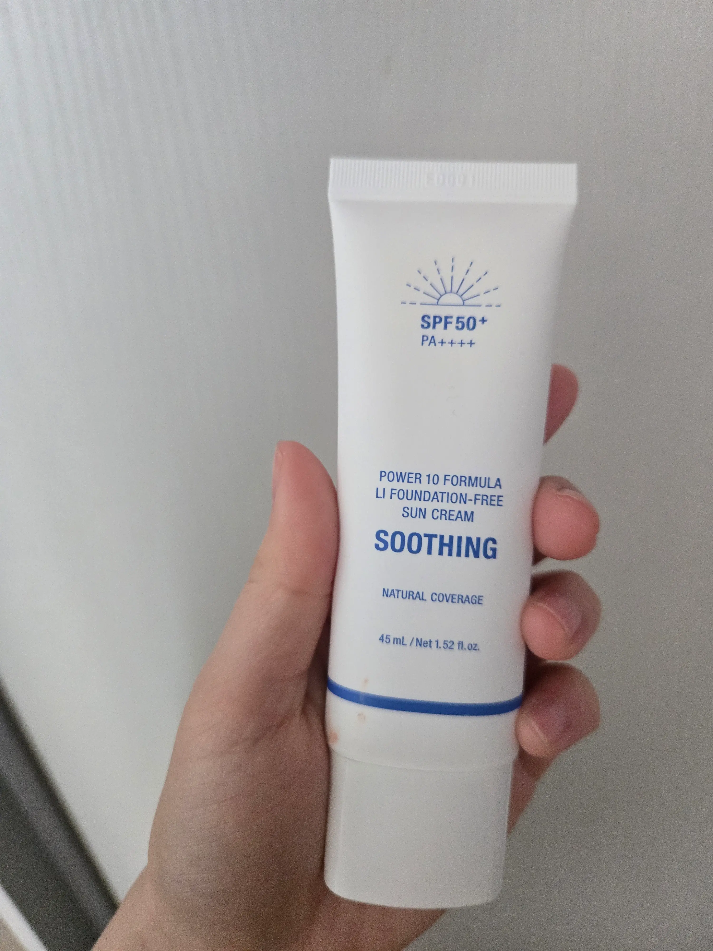 선택된 언니의파우치 리뷰 이미지 - [파워 10 포뮬라 엘아이 파데프리 선크림]