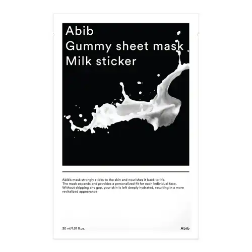 아비브 껌딱지 시트 마스크 밀크 스티커(ABIB GUMMY SHEET MASK MILK STICKER)