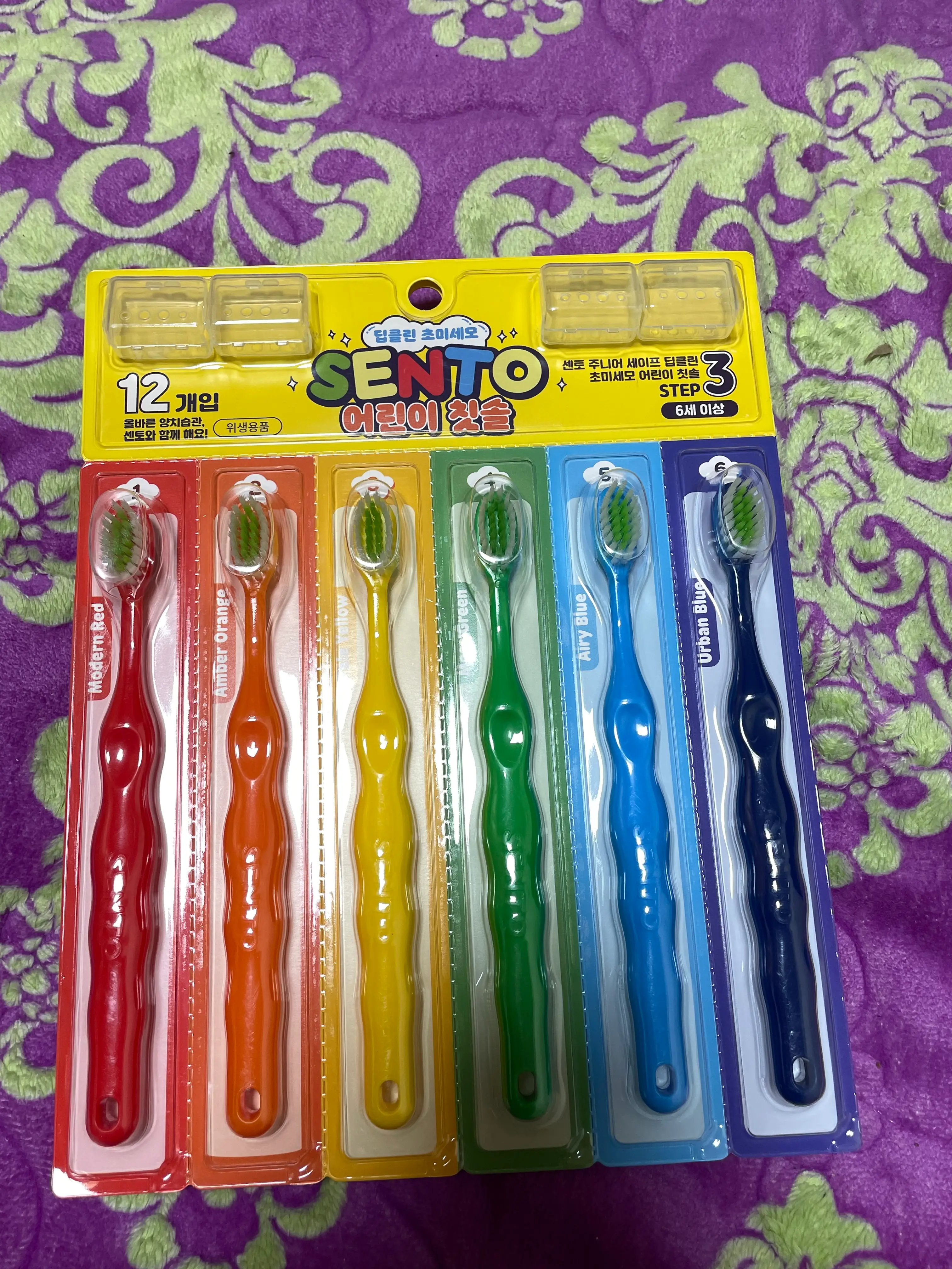 선택된 언니의파우치 리뷰 이미지 - [주니어 세이프 딥클린 초미세모 어린이 칫솔 스텝3]