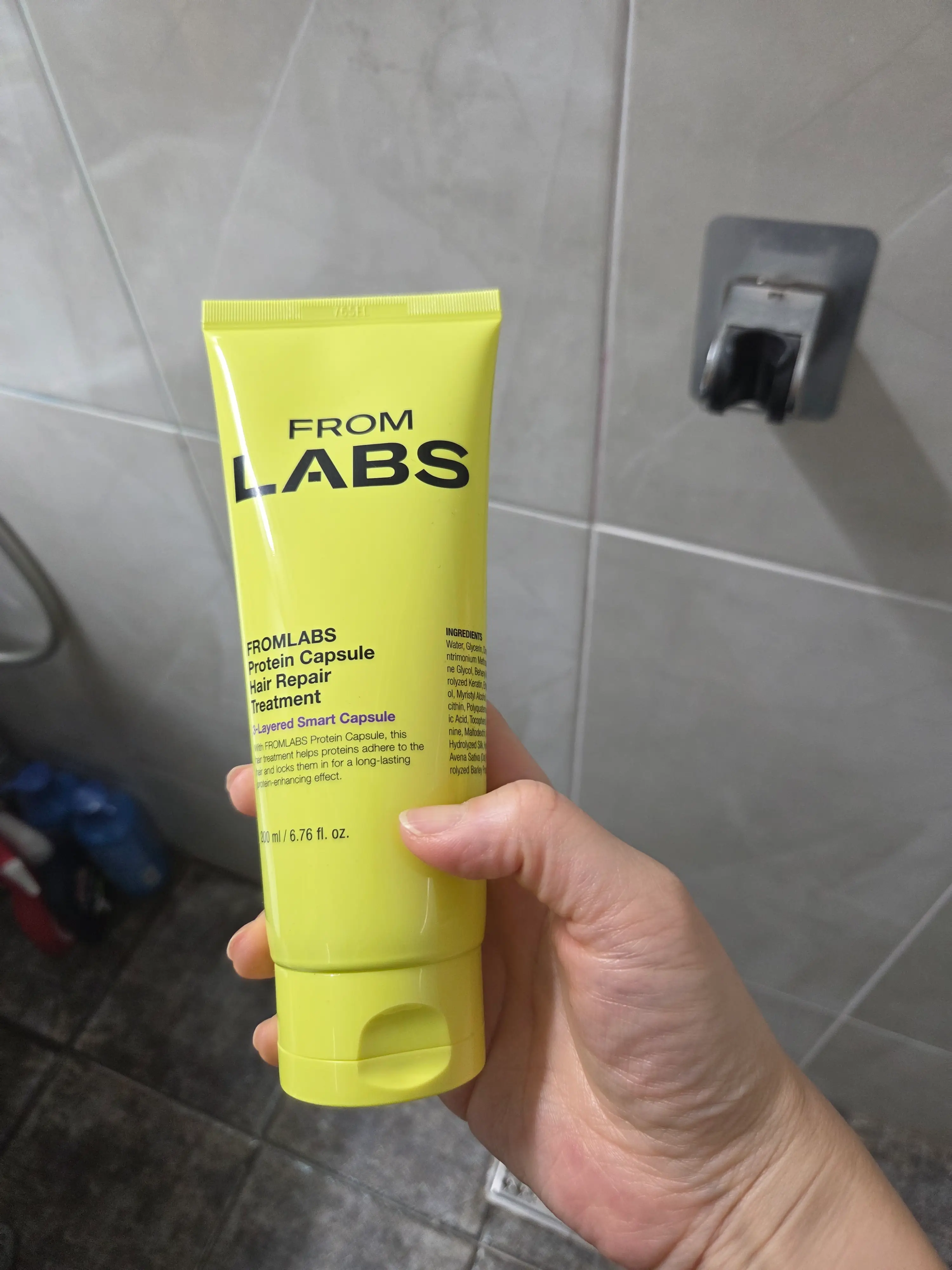 선택된 언니의파우치 리뷰 이미지 - [프로틴 캡슐 헤어 리페어 트리트먼트]