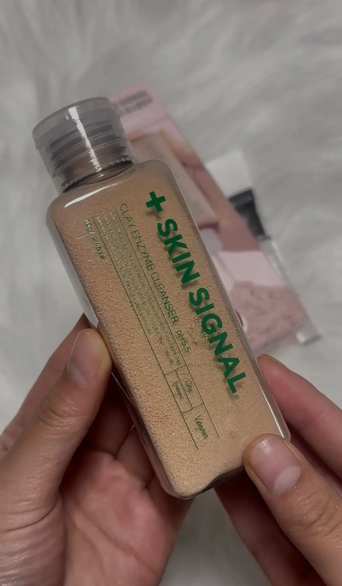 선택된 언니의파우치 리뷰 이미지 - [핑크 클레이 효소 클렌저]