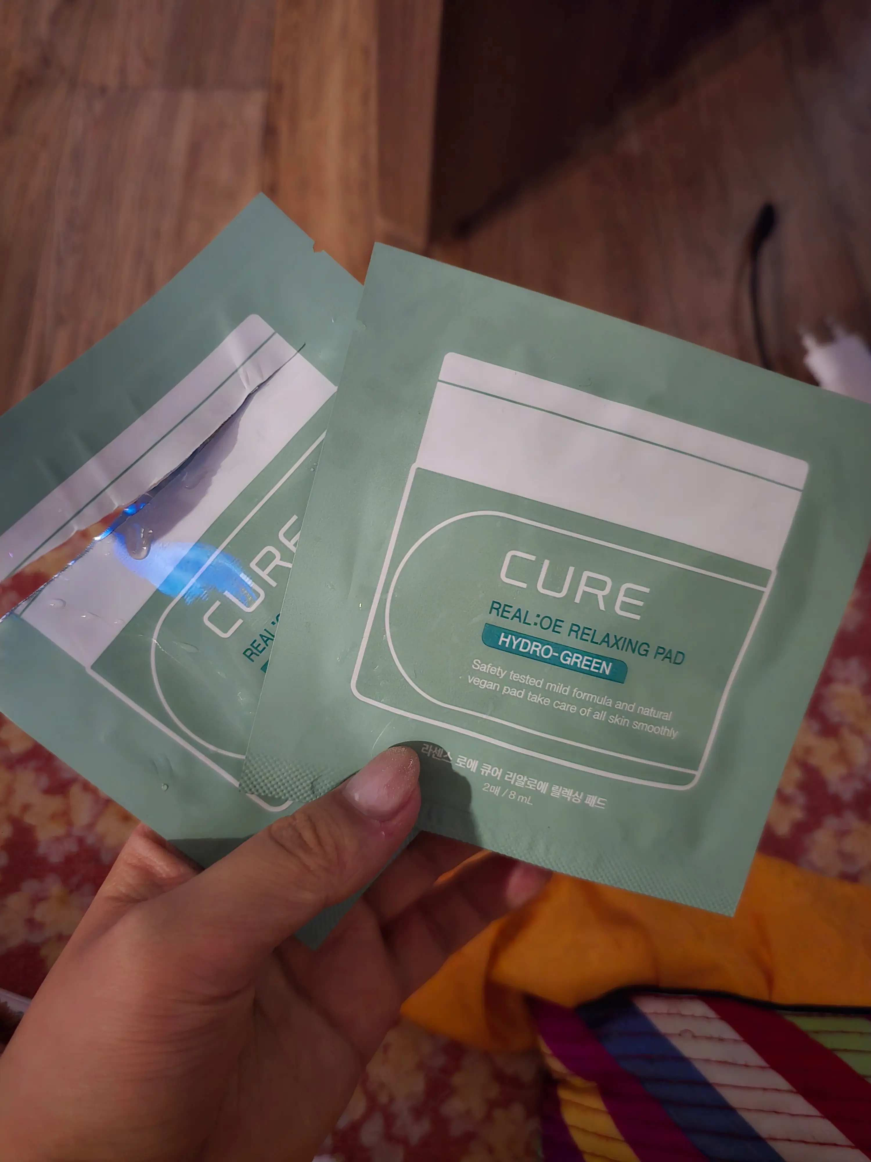 선택된 언니의파우치 리뷰 이미지 - [리알로에 릴렉싱 패드]