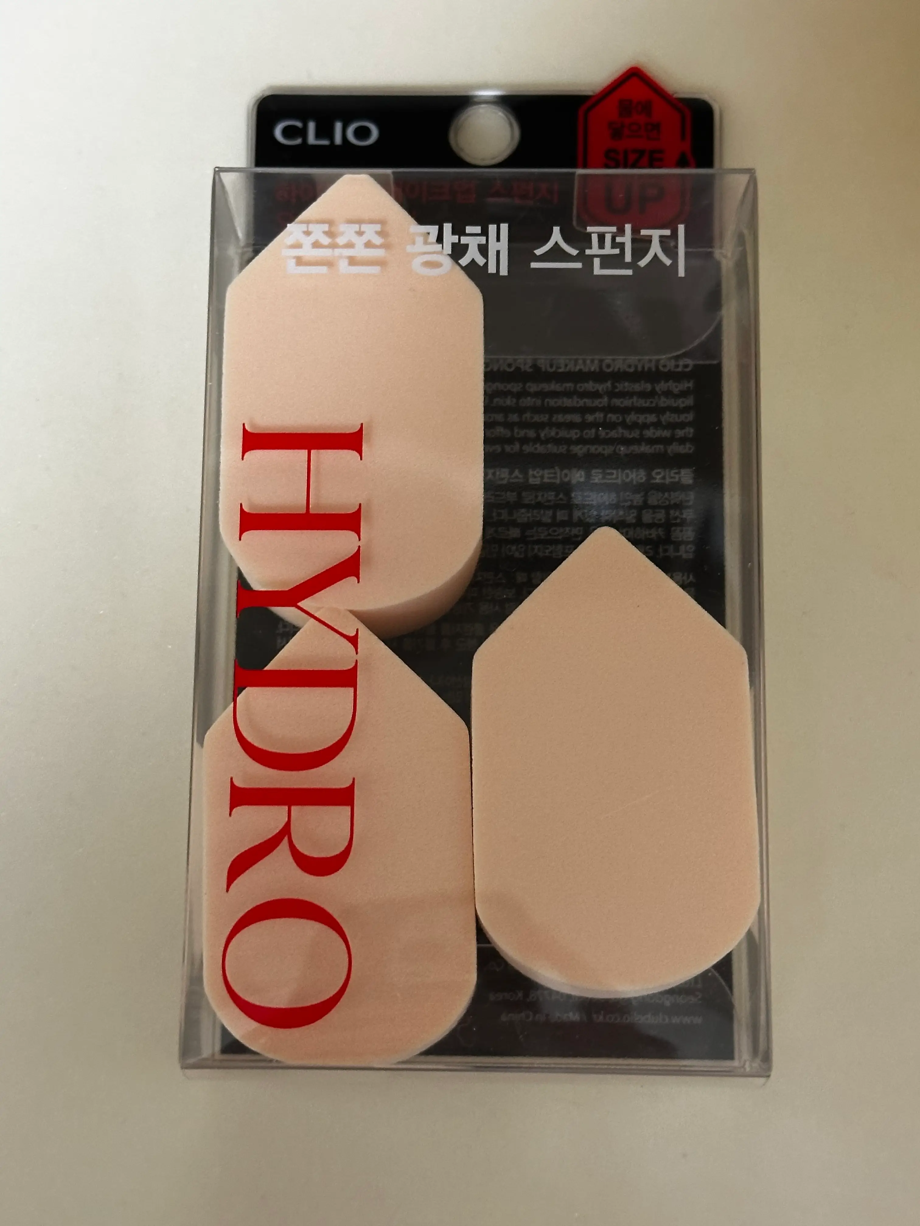 선택된 언니의파우치 리뷰 이미지 - [하이드로 메이크업 스펀지 오리지널 엣지]