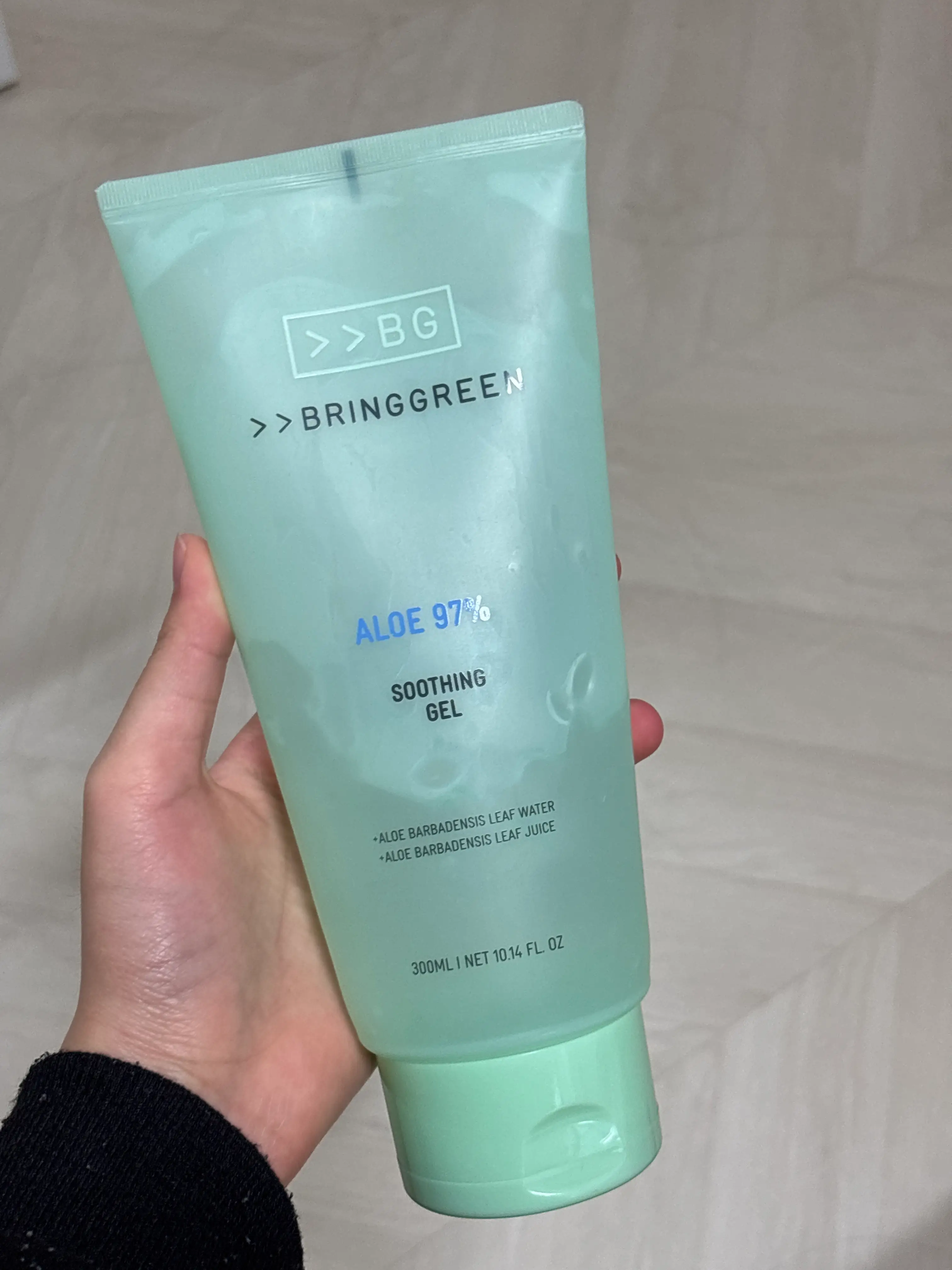 선택된 언니의파우치 리뷰 이미지 - [알로에 97프로 수딩젤]