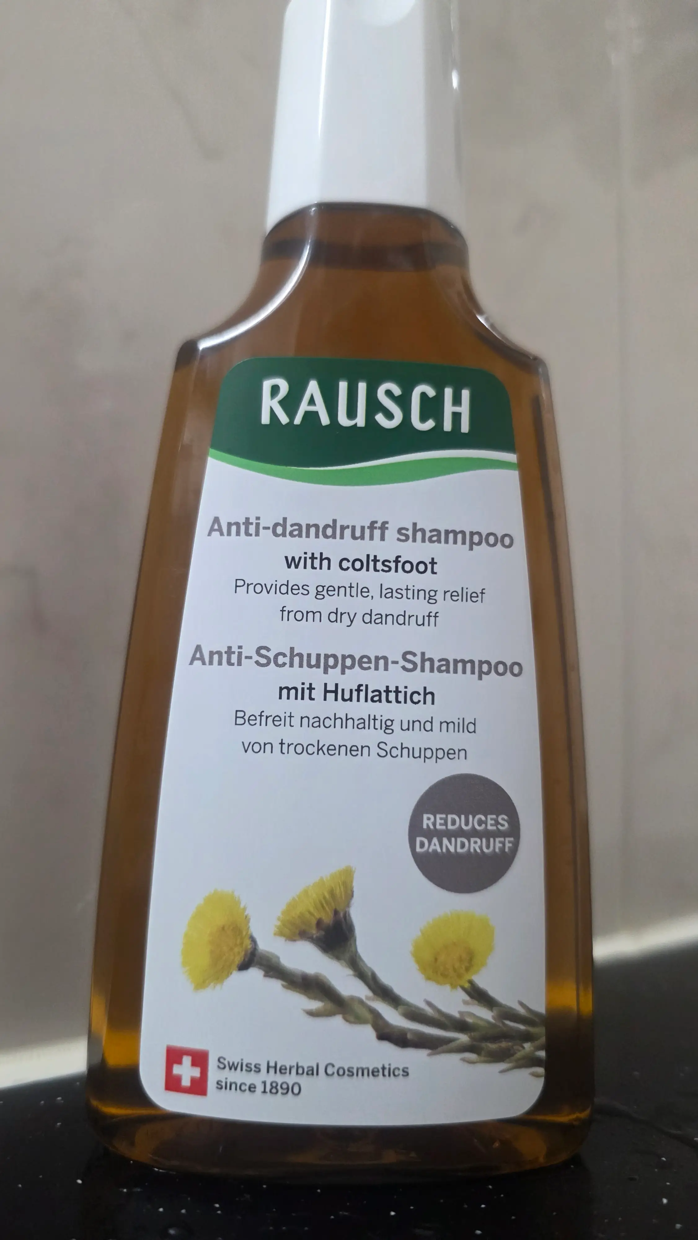 선택된 언니의파우치 리뷰 이미지 - [라우쉬 콜츠푸트 안티-댄드러프 샴푸]