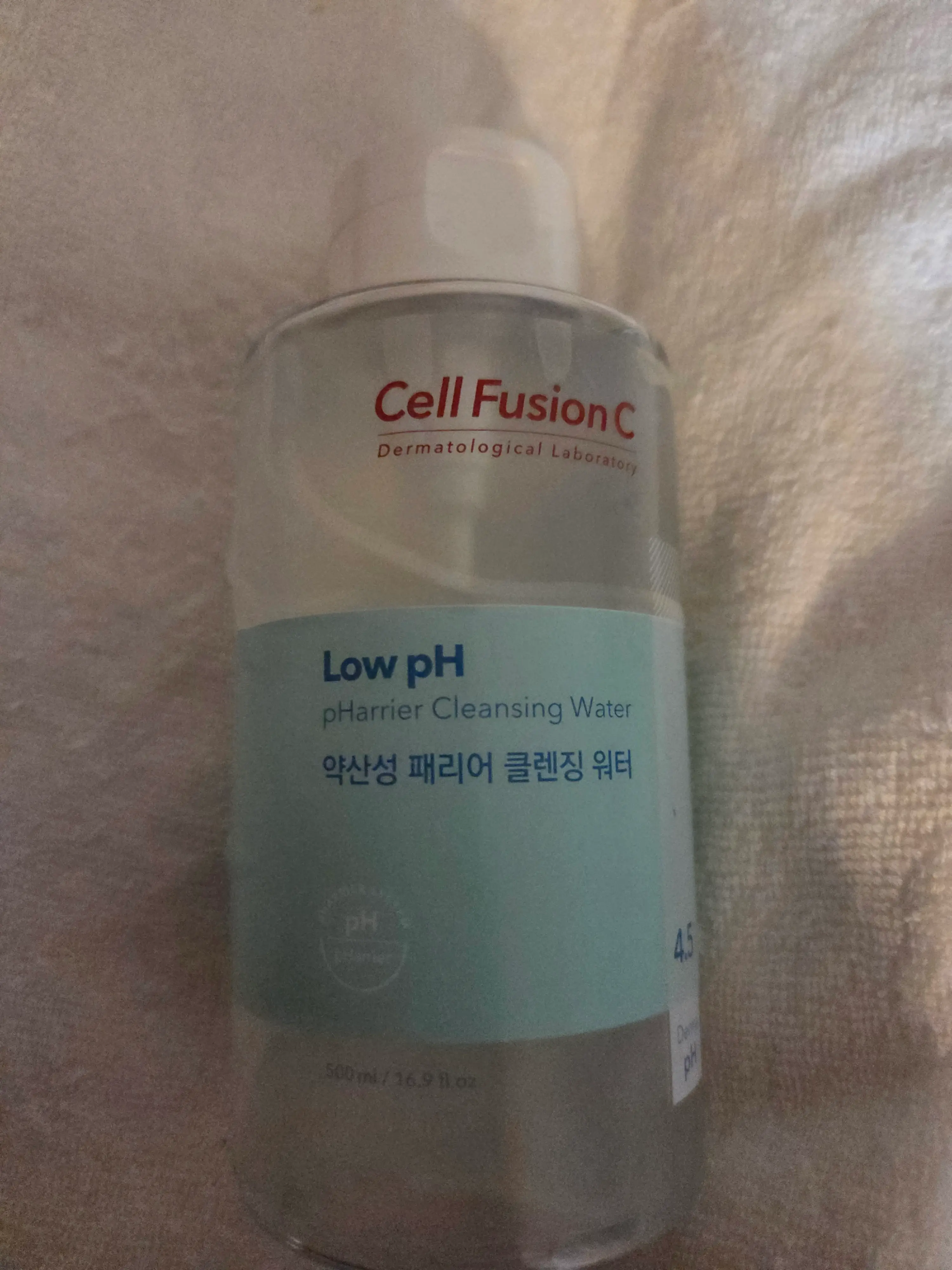 선택된 언니의파우치 리뷰 이미지 - [약산성 패리어 클렌징 워터]