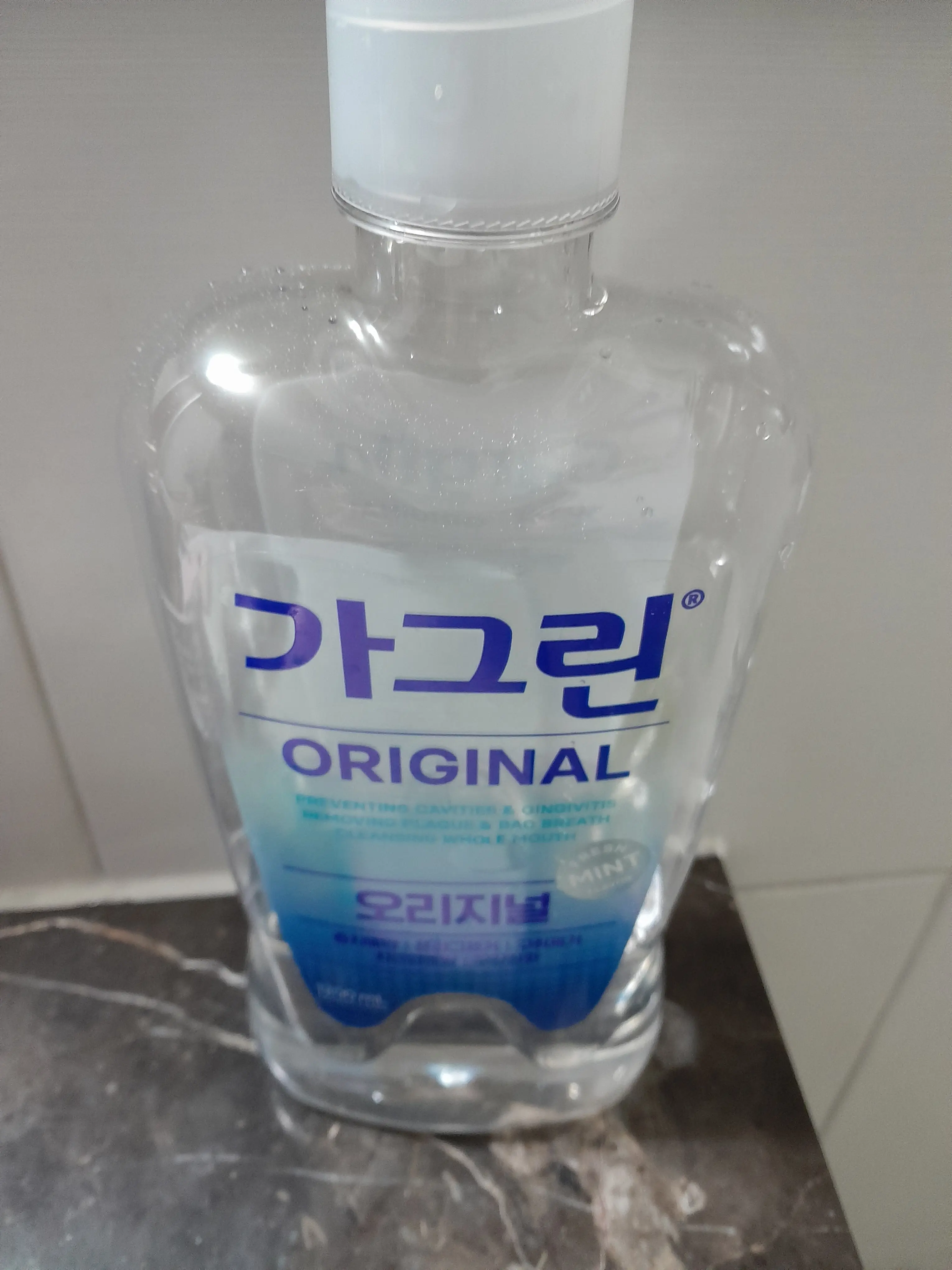 선택된 언니의파우치 리뷰 이미지 - [오리지널 구강청결제]