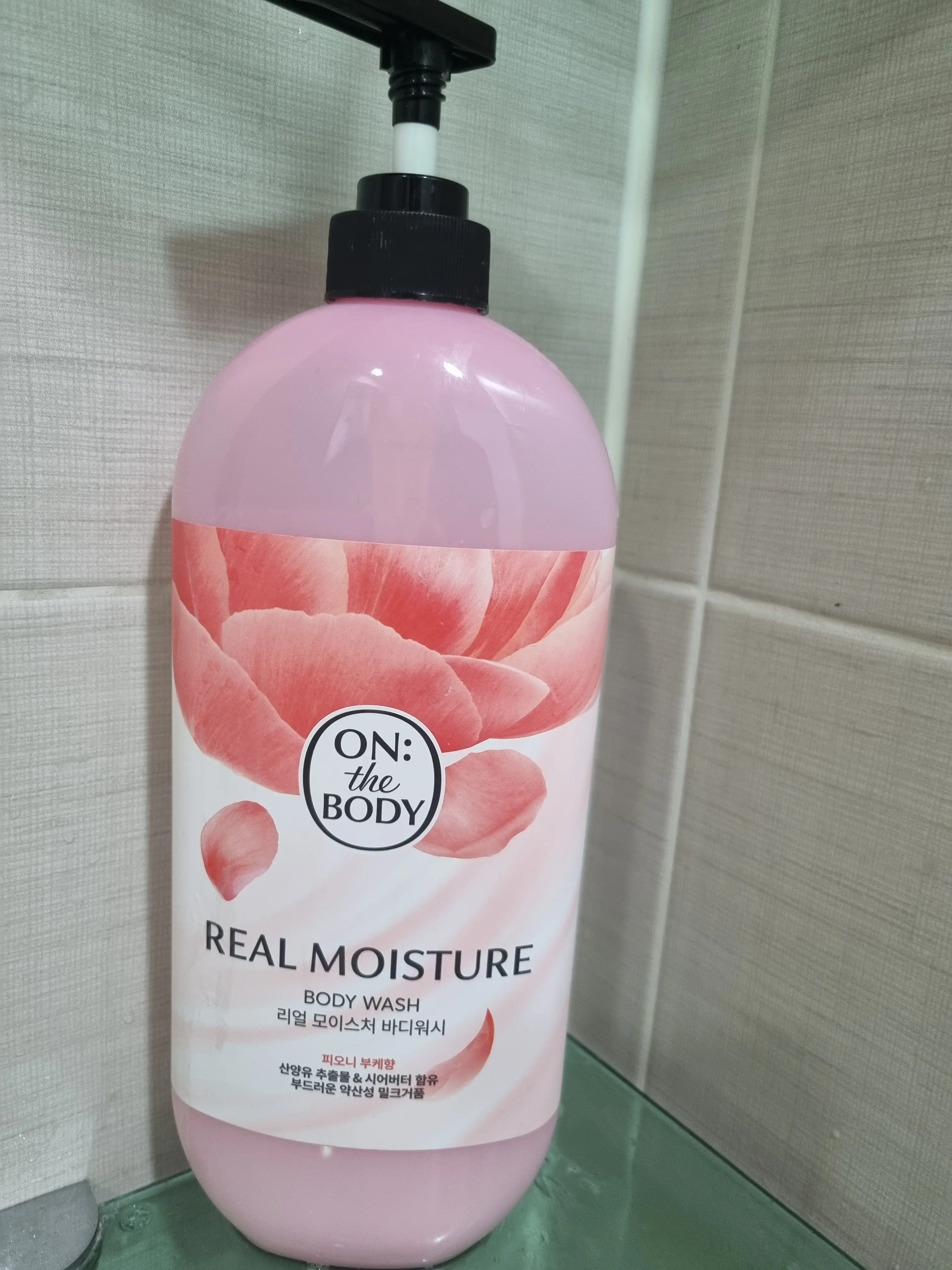 선택된 언니의파우치 리뷰 이미지 - [리얼 모이스처 바디워시 피오니 부케]
