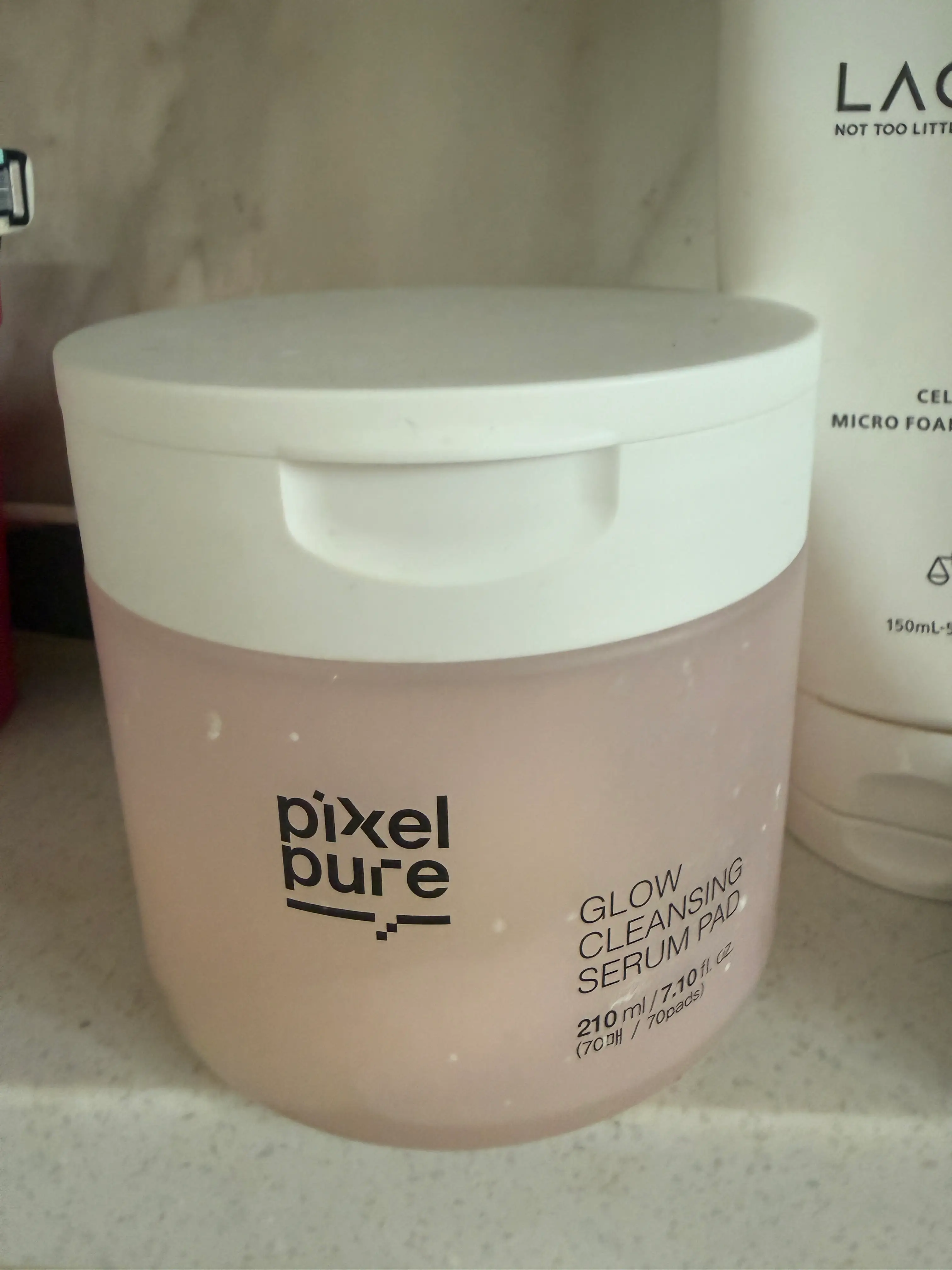 선택된 언니의파우치 리뷰 이미지 - [글로우 클렌징 세럼 패드]