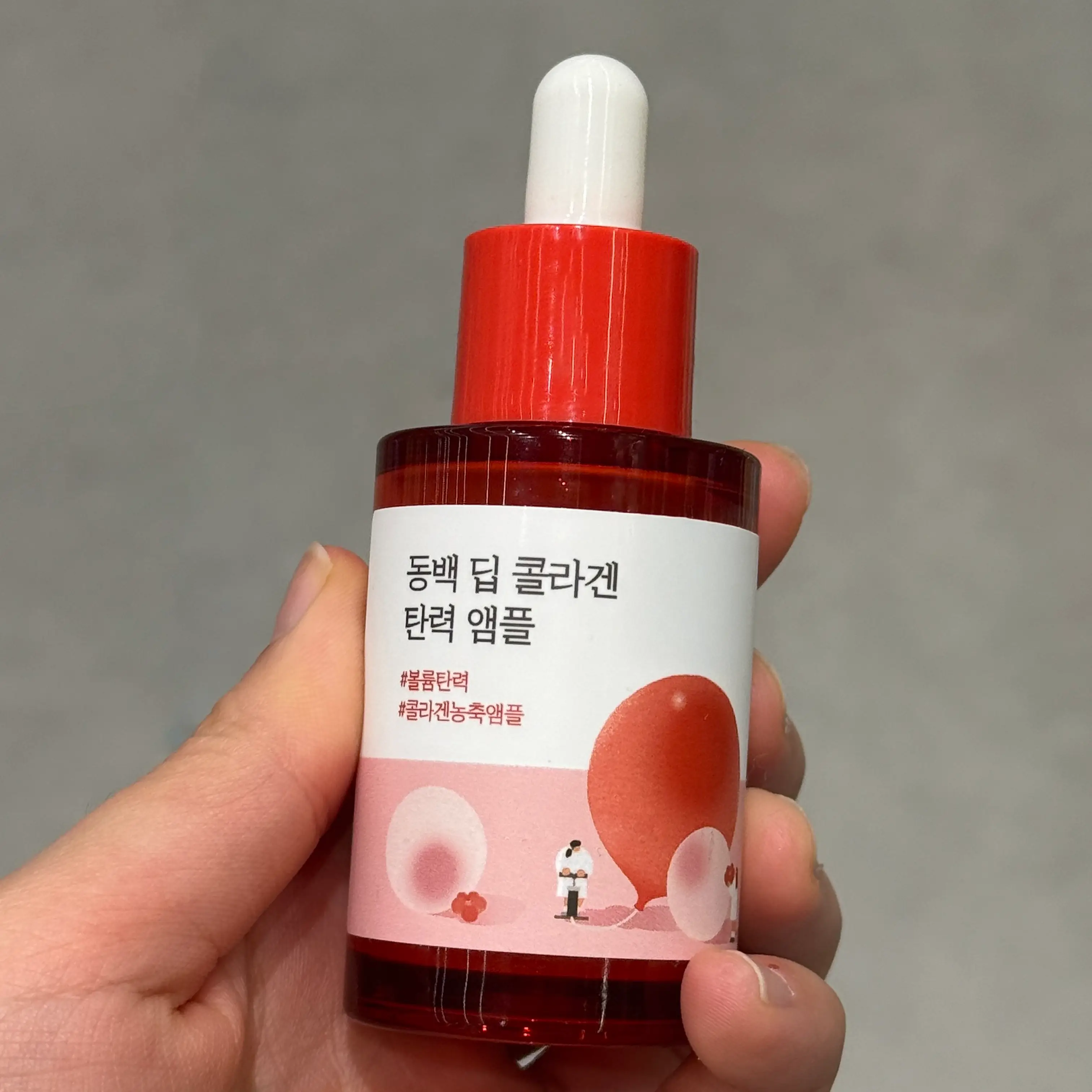 선택된 언니의파우치 리뷰 이미지 - [동백 딥 콜라겐 탄력 앰플 ]