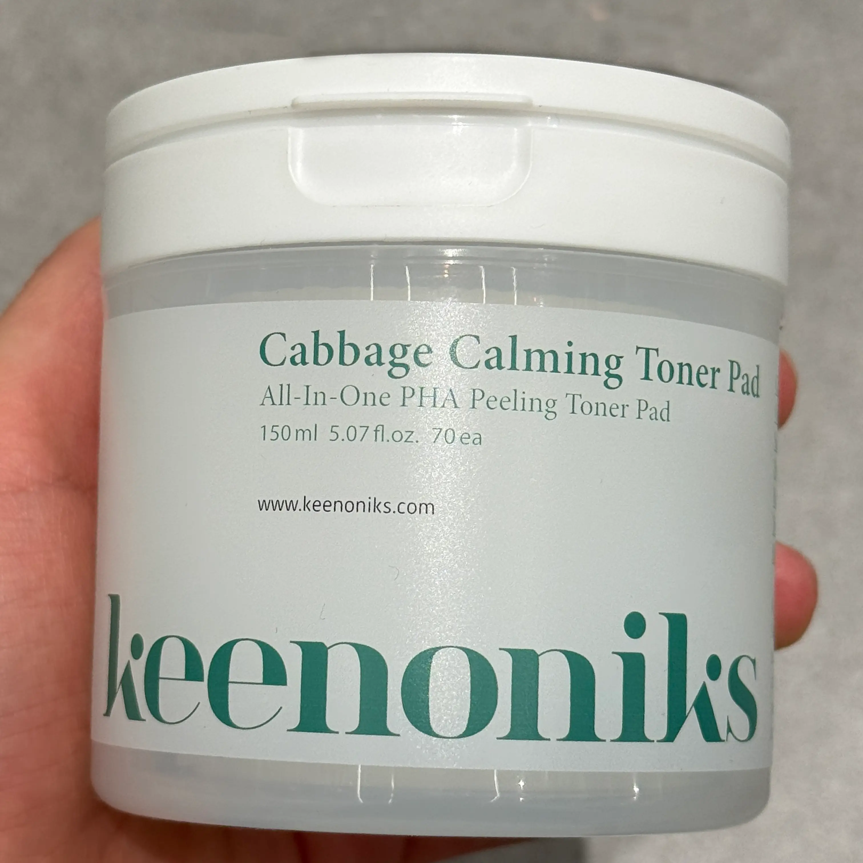 선택된 언니의파우치 리뷰 이미지 - [양배추 카밍 진정 토너패드]