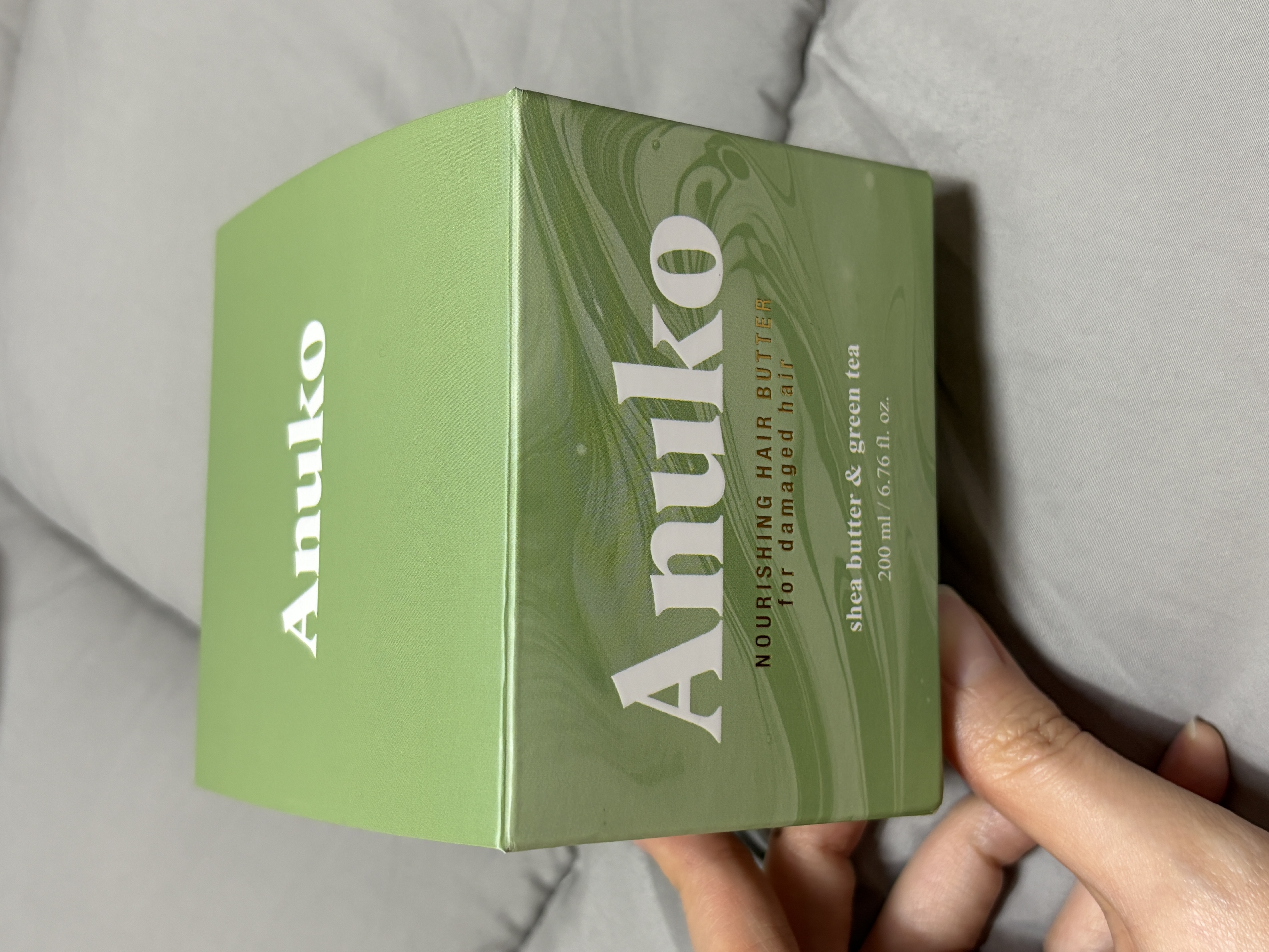 선택된 언니의파우치 리뷰 이미지 - [너리싱 헤어버터 손상모용 트리트먼트 시어버터 앤 그린티]