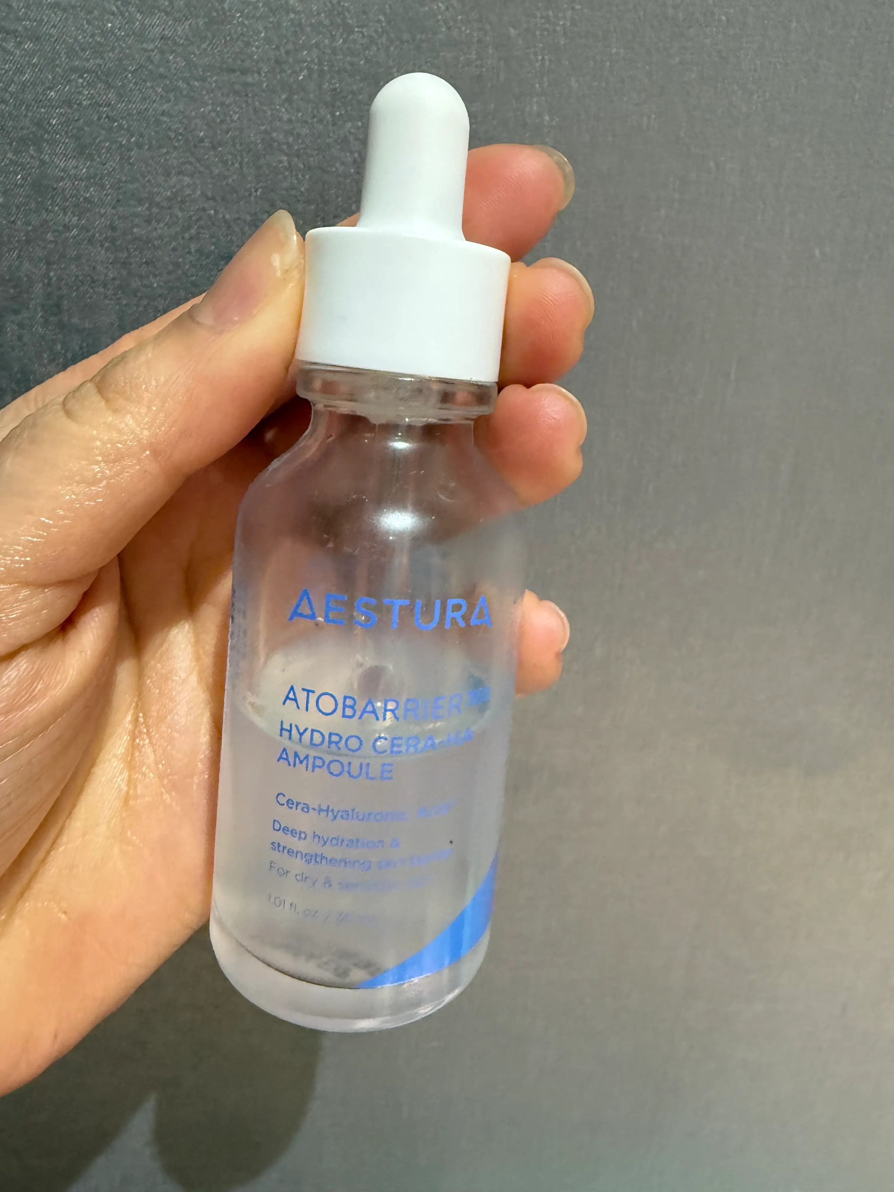 선택된 언니의파우치 리뷰 이미지 - [아토베리어365 세라 히알 속수분 앰플]