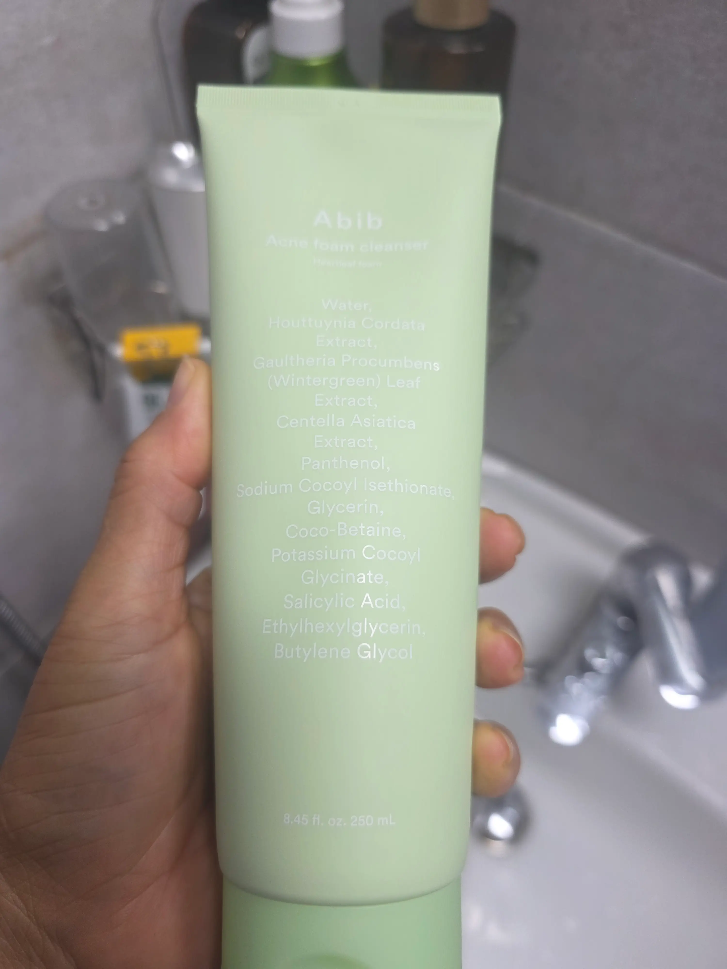 선택된 언니의파우치 리뷰 이미지 - [아크네 폼 클렌저 어성초폼]