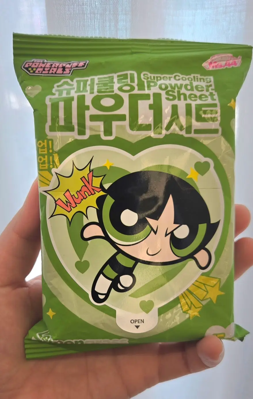 선택된 언니의파우치 리뷰 이미지 - [슈퍼 쿨링 파우더 시트 [레몬그라스]]