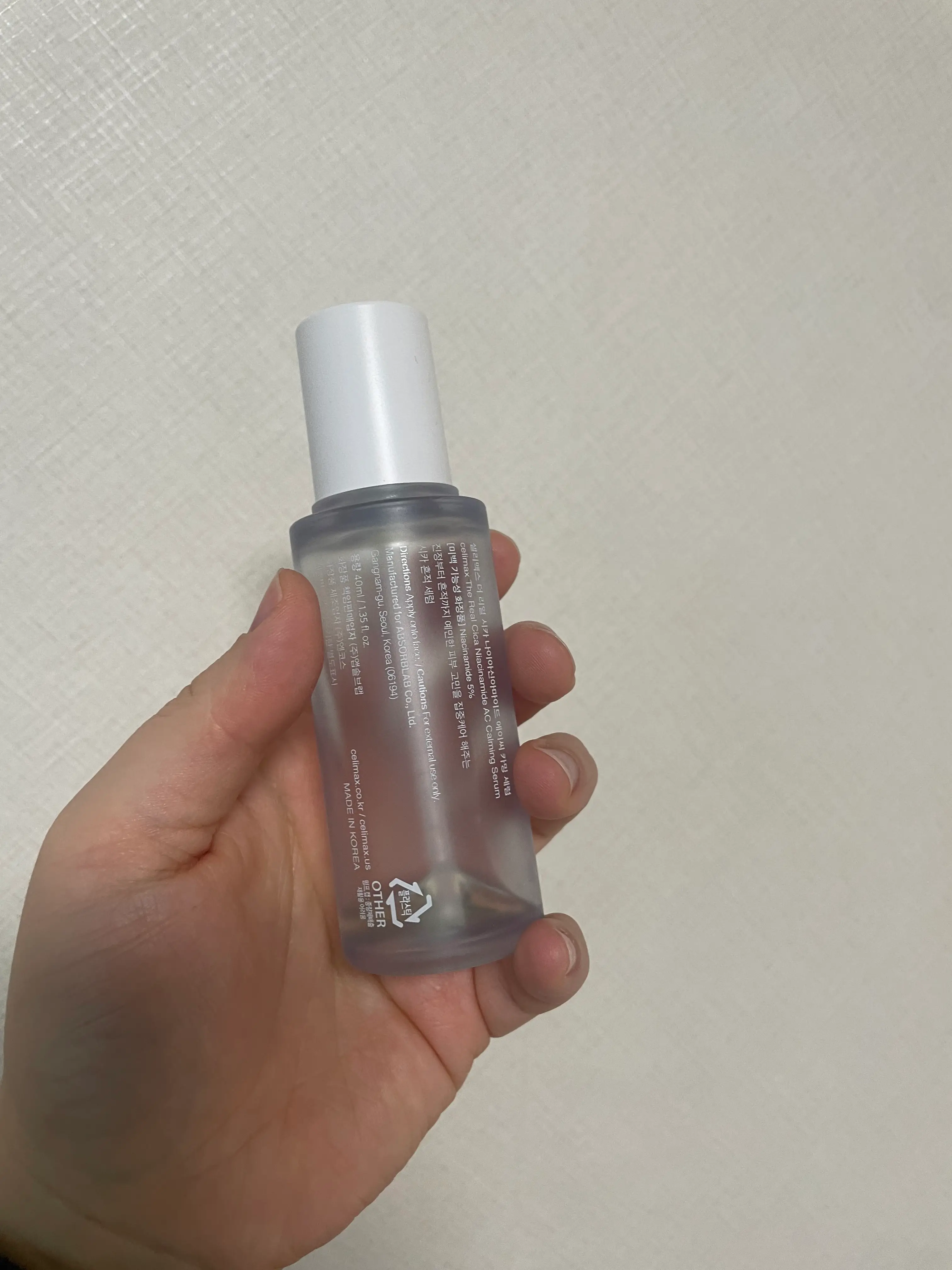 선택된 언니의파우치 리뷰 이미지 - [더 리얼 시카 나이아신아마이드 에이씨 카밍 세럼]