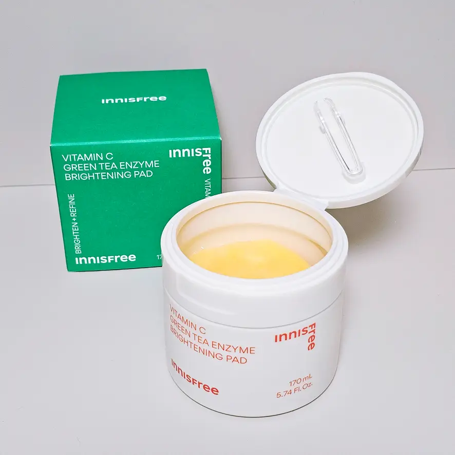 선택된 언니의파우치 리뷰 이미지 - [비타C 그린티 엔자임 잡티 토닝 패드]