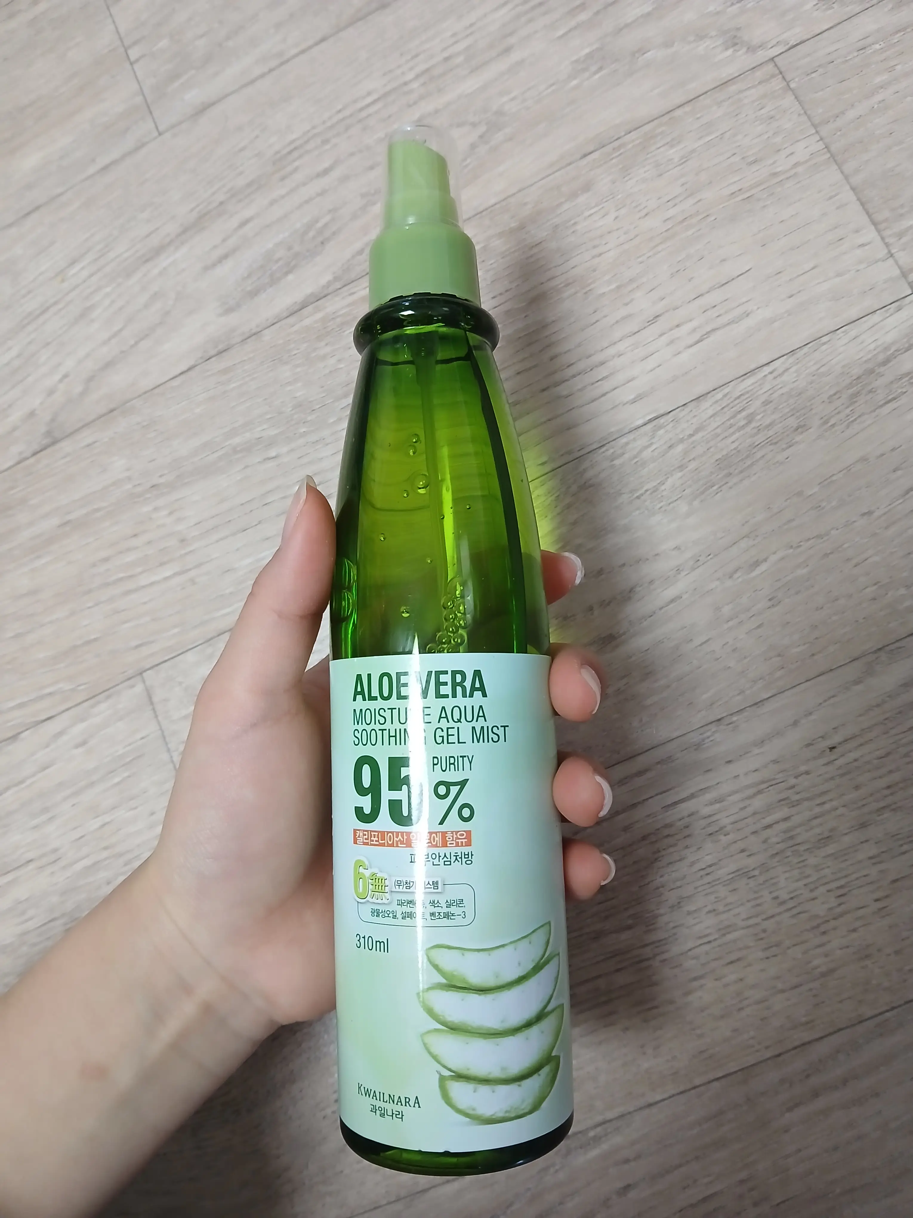 선택된 언니의파우치 리뷰 이미지 - [알로에베라 모이스처 아쿠아 수딩 젤 미스트]