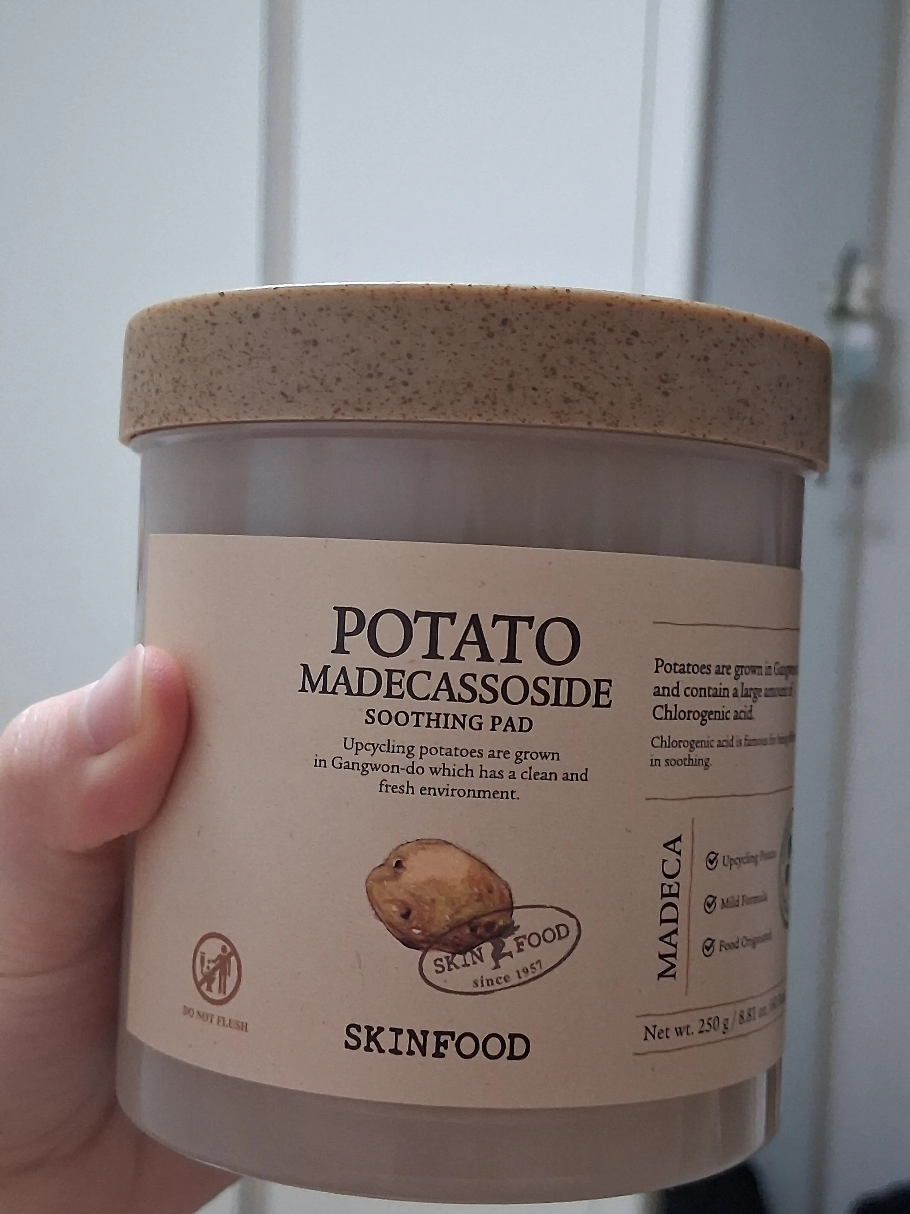 선택된 언니의파우치 리뷰 이미지 - [포테이토 마데카소사이드 수딩 패드]